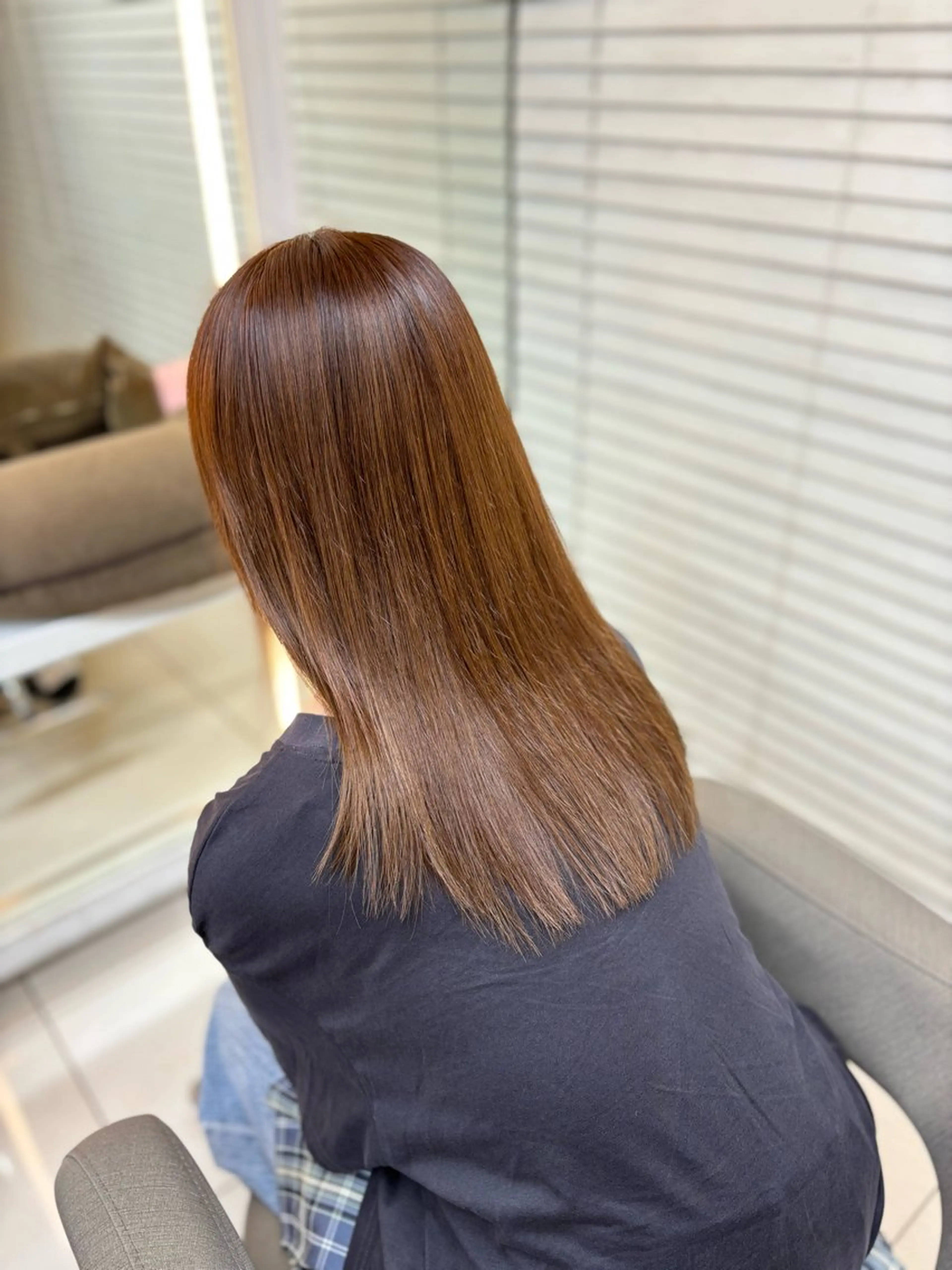 ロング 縮毛矯正 髪質改善🫧✨ みおのヘアスタイル