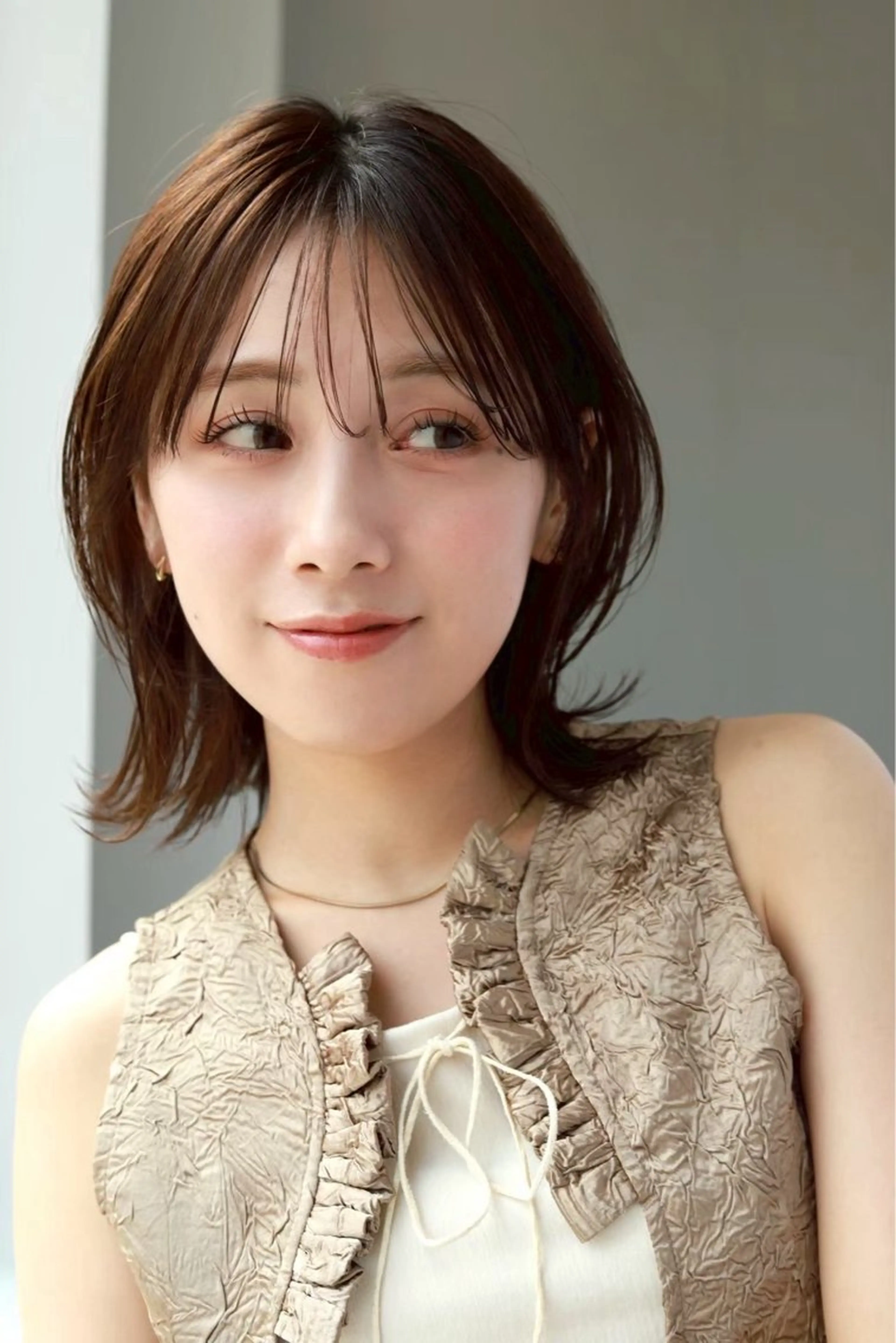 ミディアム カラー 橋本 侑香のヘアスタイル