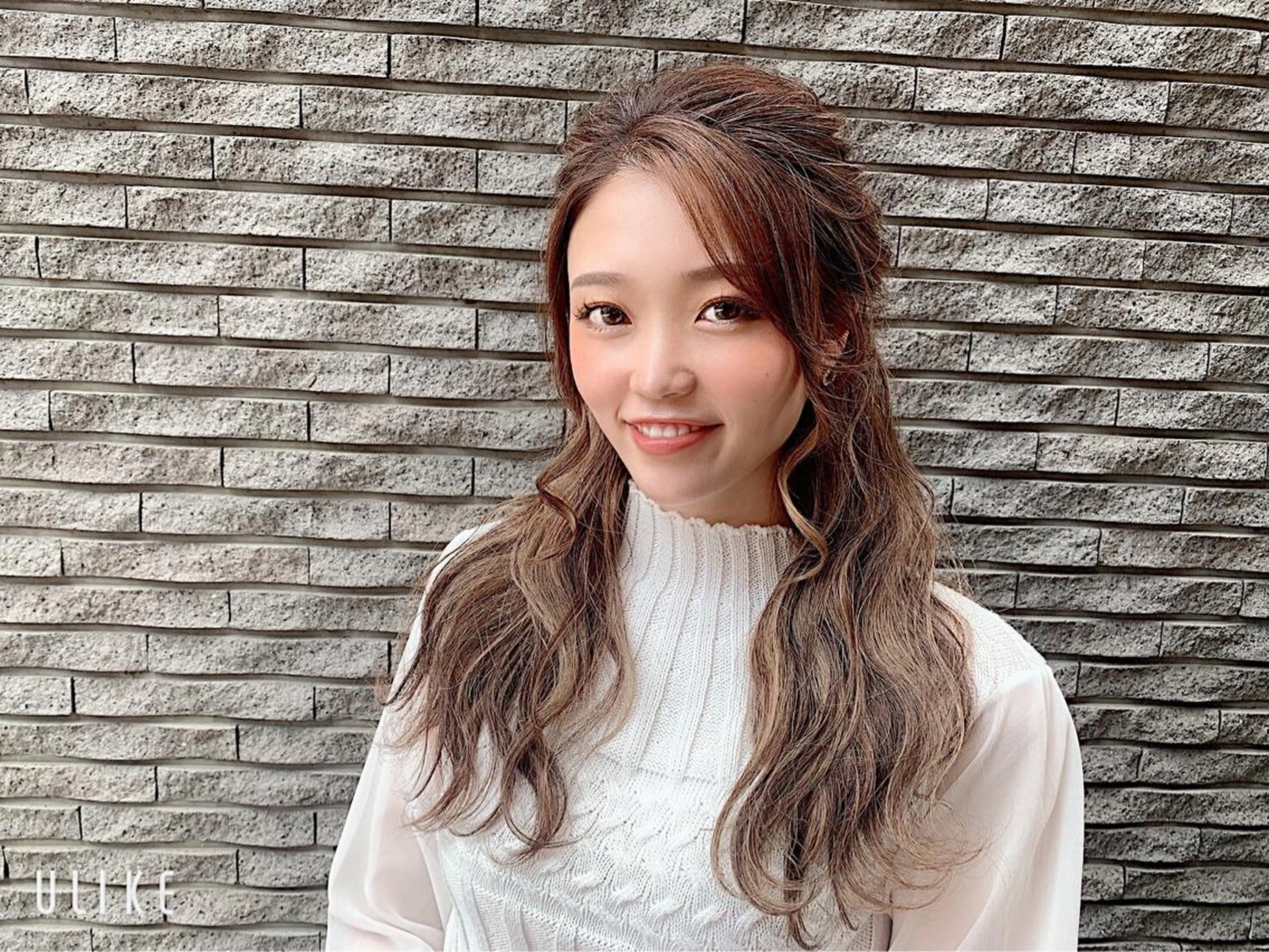 ロング デート 卒業式のヘアスタイル 京都最安価エクステ muuka🦋のヘアスタイル