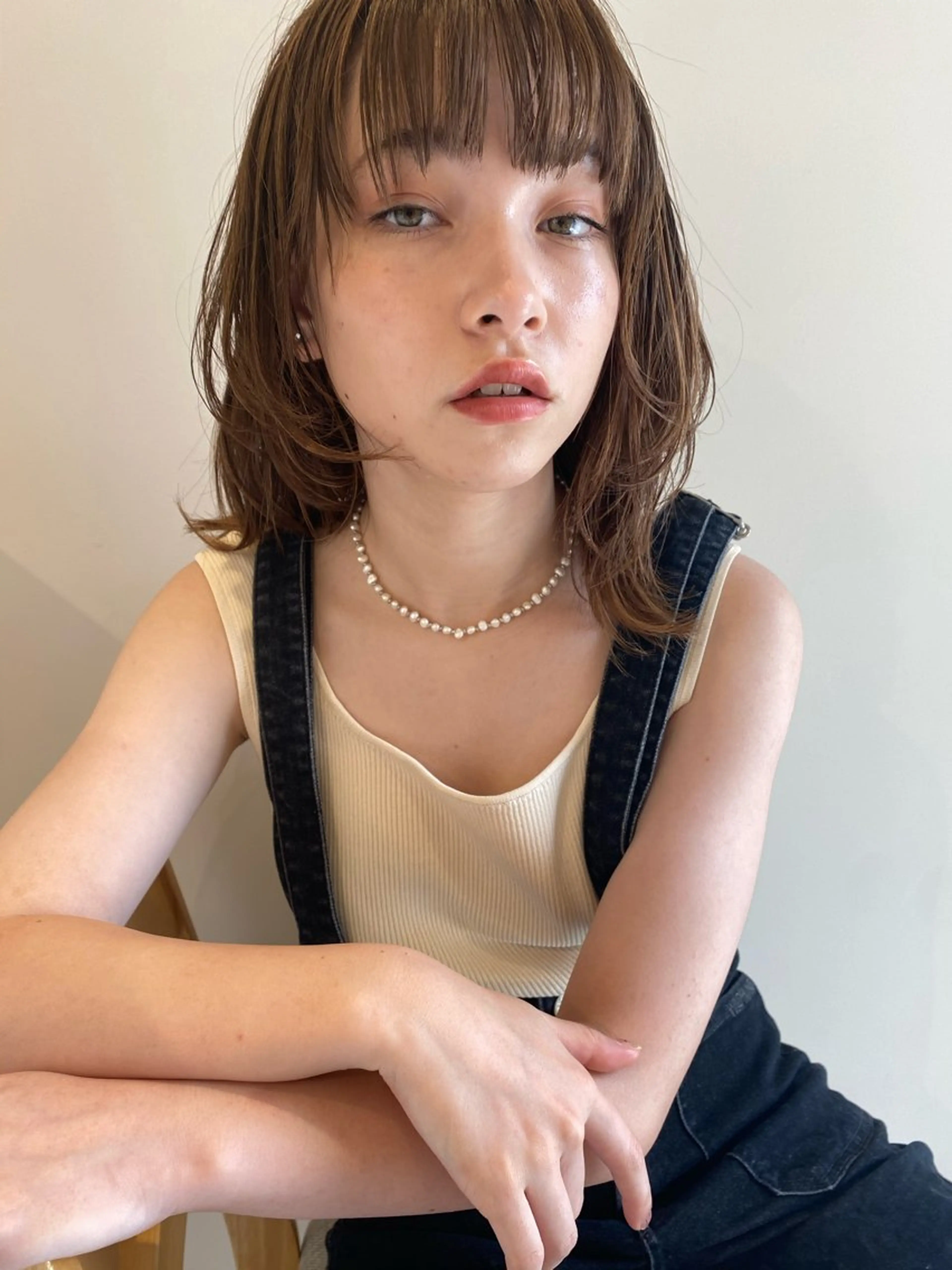 ミディアム カラー 当日予約大歓迎💗 依田瑞希のヘアスタイル