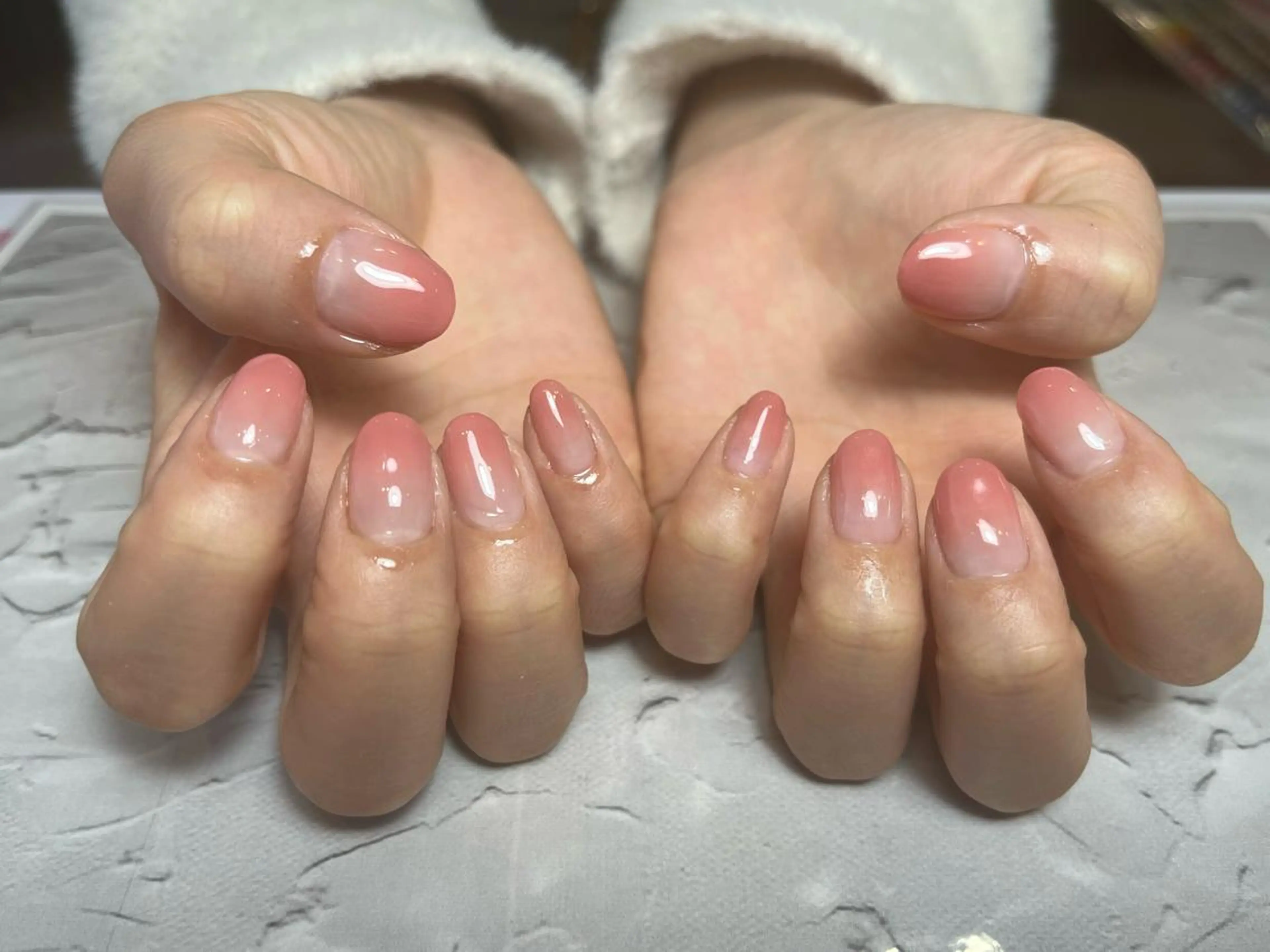 ネイル グラデーション ハンドネイル CHERILY SAKURAのネイルデザイン