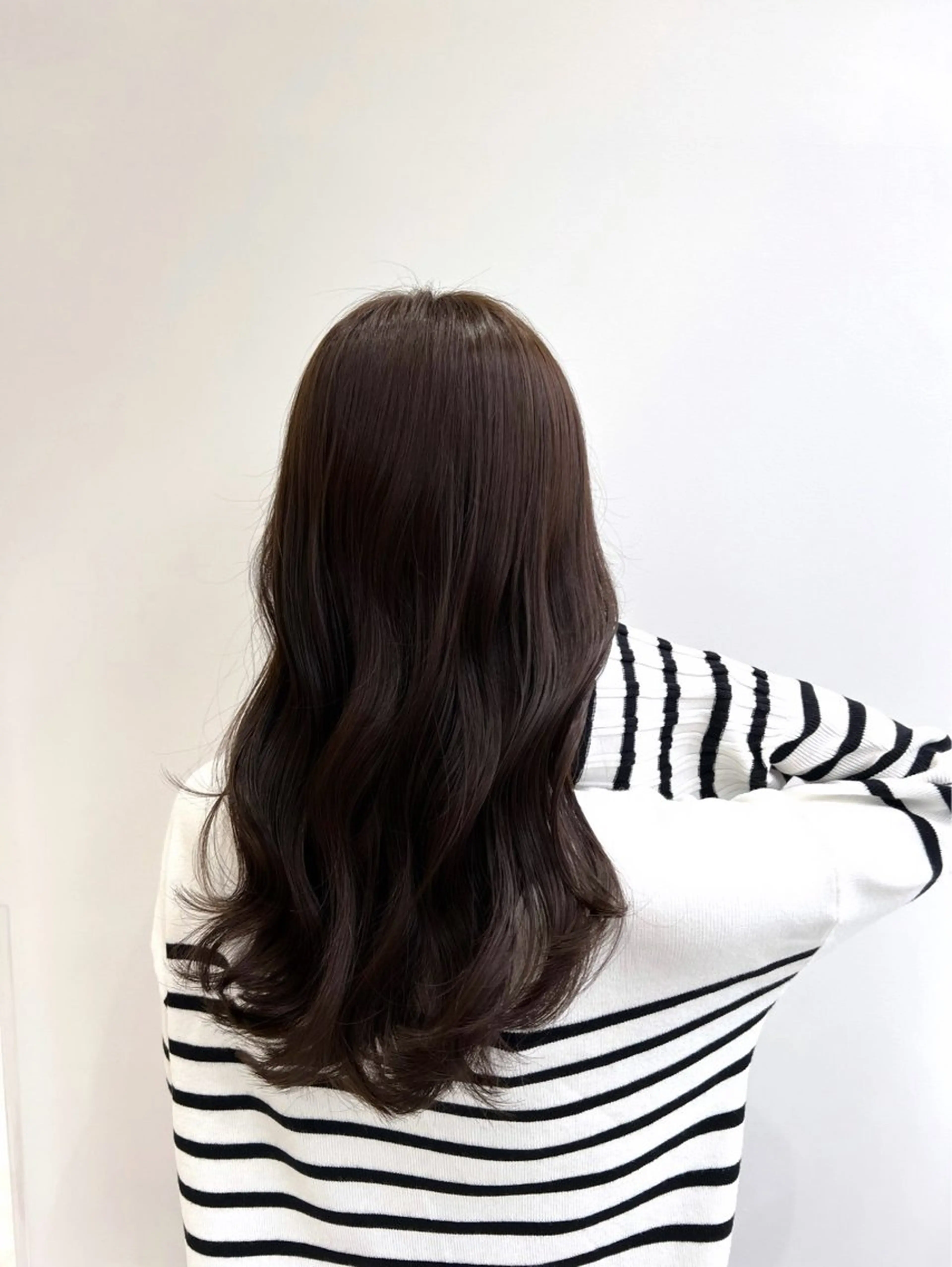 セミロング カラー ヘアアレンジ ヘアカラー トリートメント ✨艶髪✨ 吉田誠のヘアスタイル