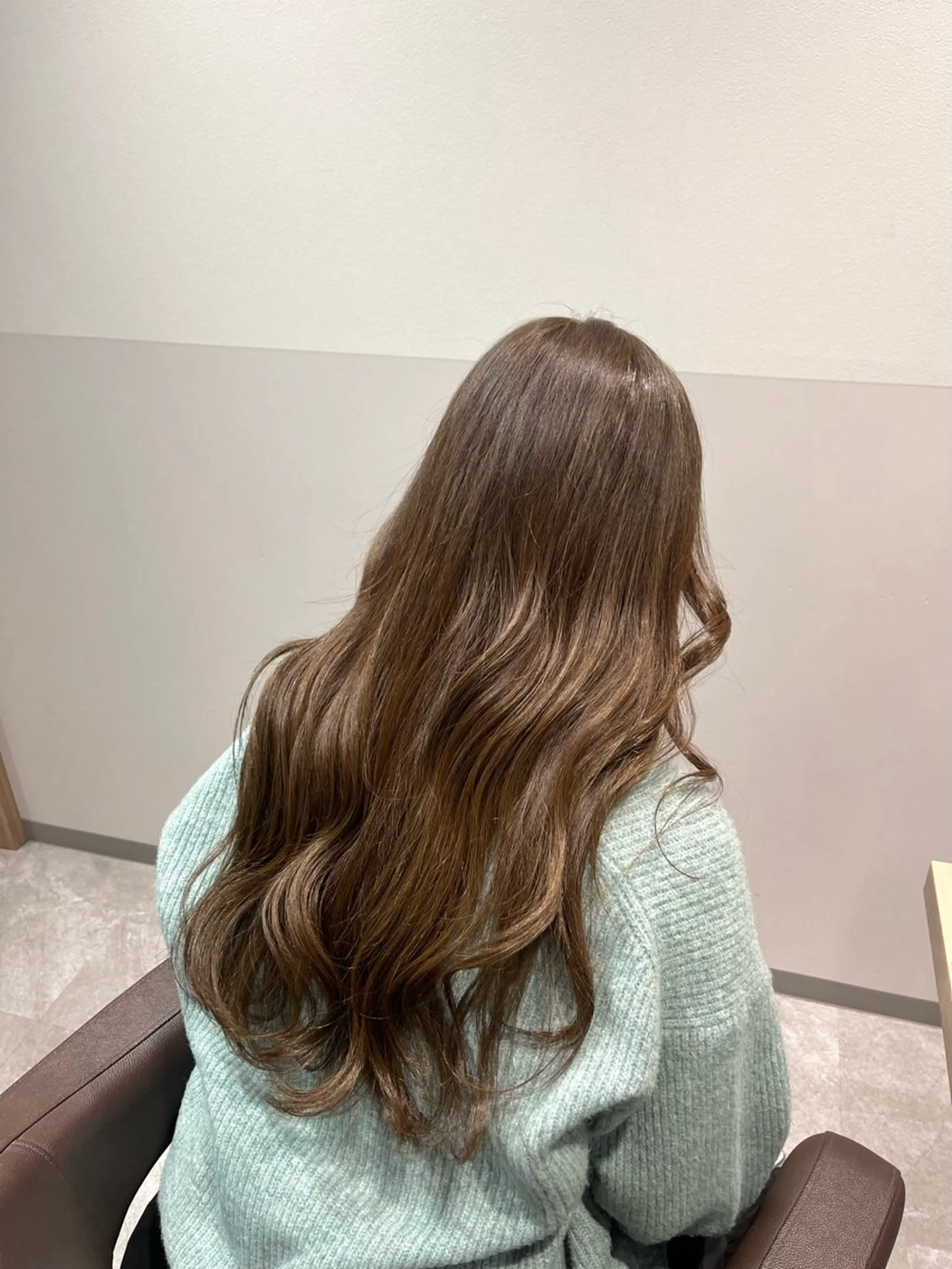 ロング カット ヘアカラー トリートメント 大宮レイヤーカット× 透明感カラー　rioのヘアスタイル