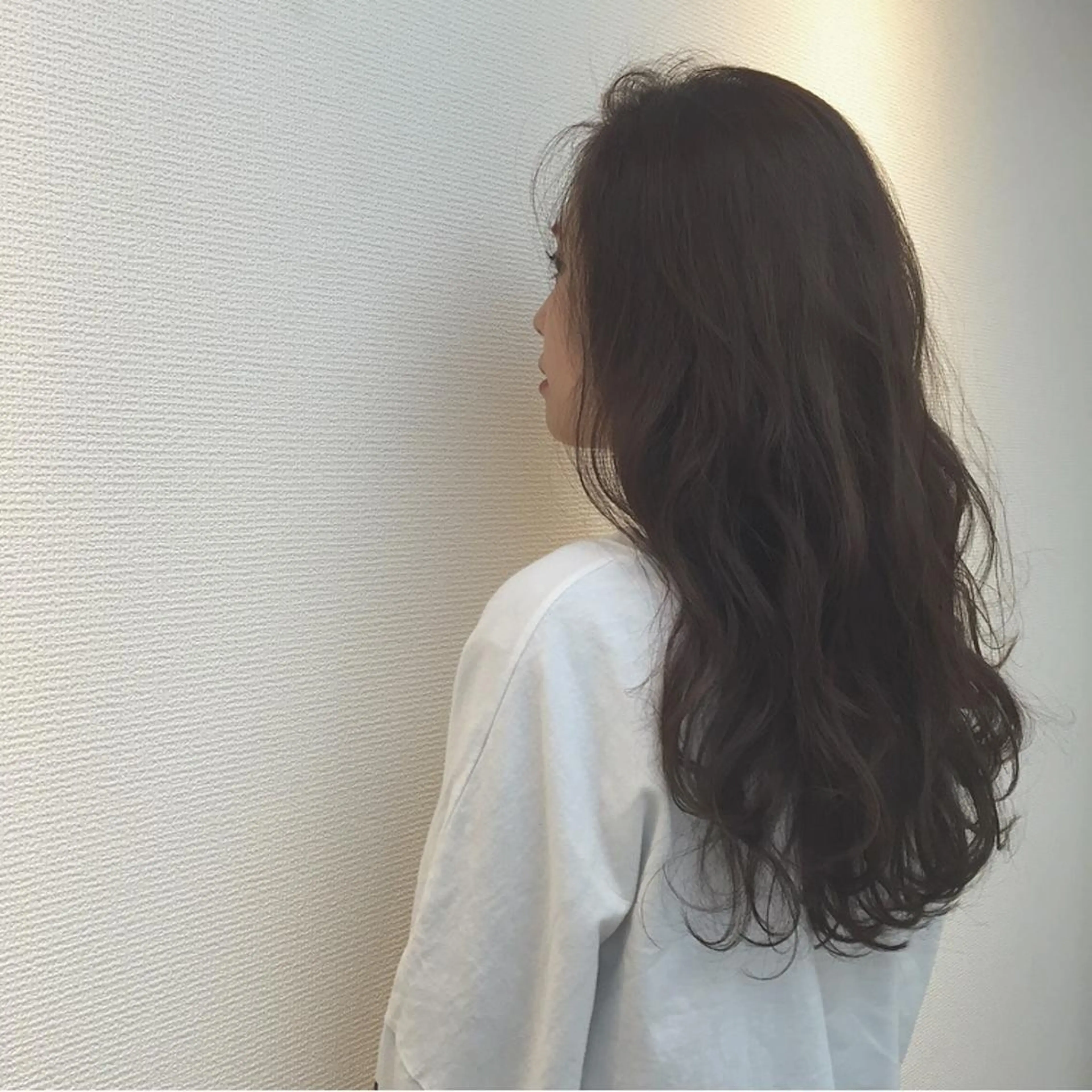 セミロング ロング カラー パーマ 外国人風カラー 前髪顔周り✂️店長 ❤️アマミヤ❤️のヘアスタイル