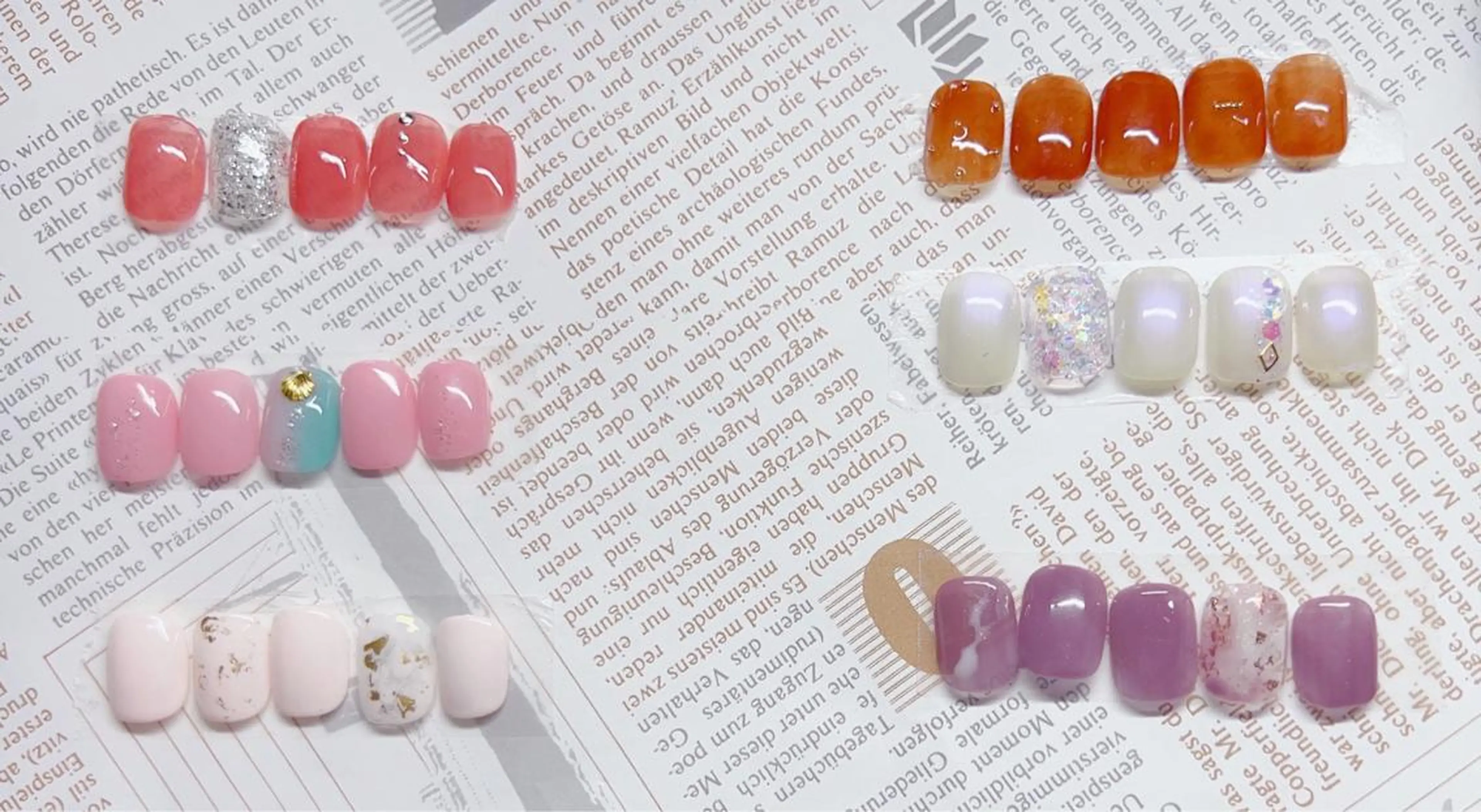 ネイル lucky nail 歌舞伎町のネイルデザイン