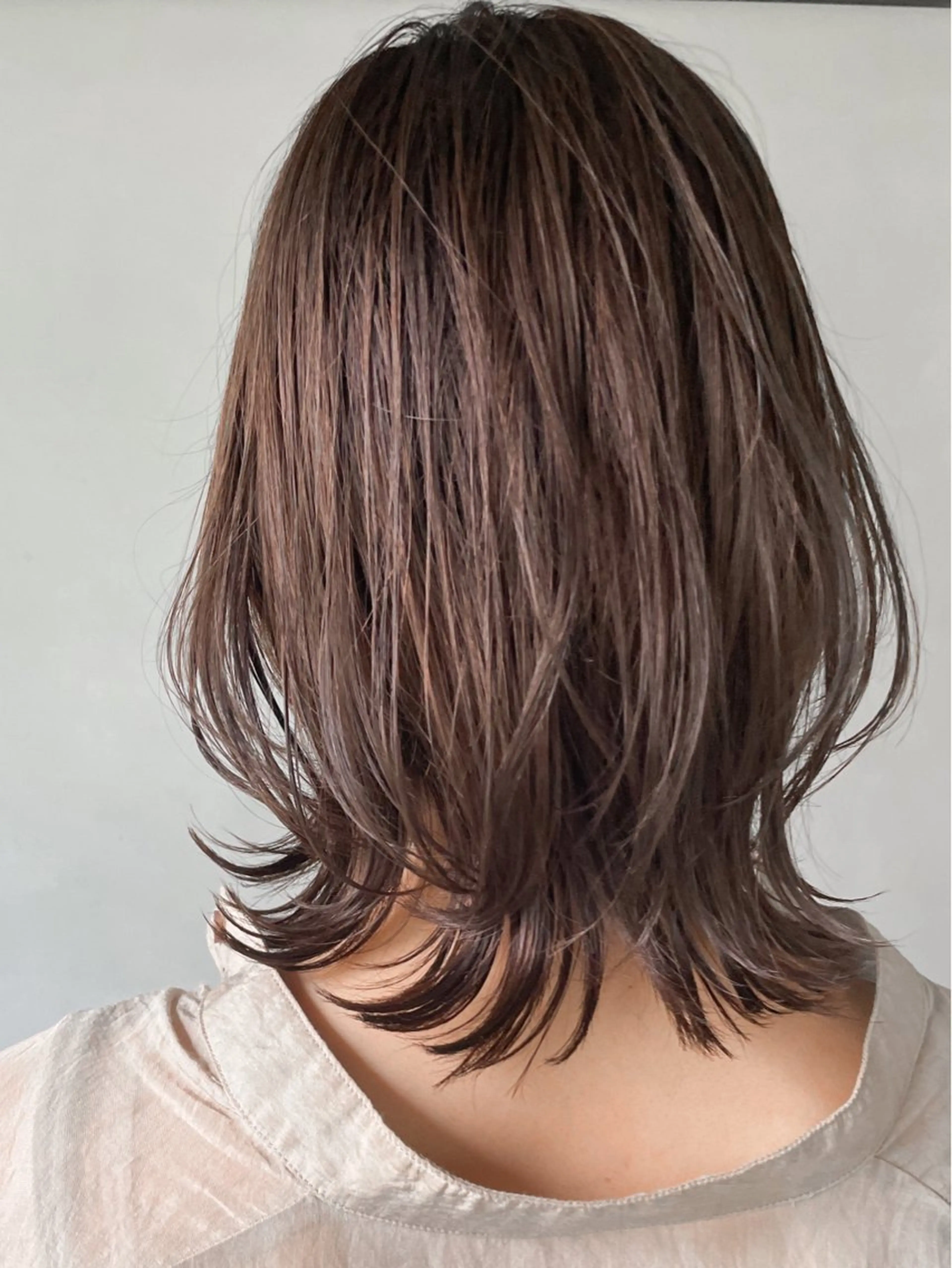 ミディアム カラー カラー/レイヤー /カット泉谷七登のヘアスタイル