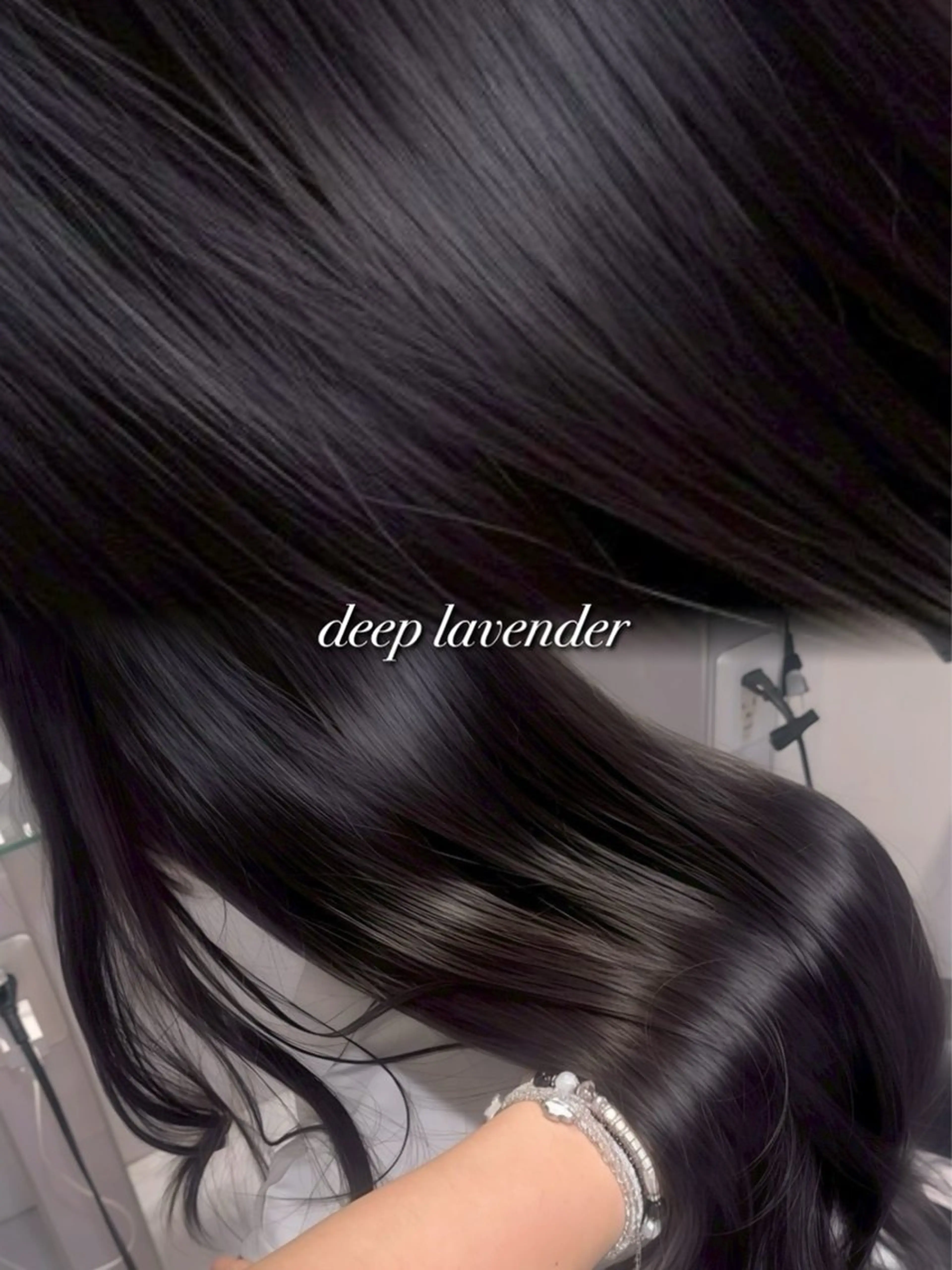 ロング カラー ヘアカラー トリートメント 透明感/うる艶カラー /RARAKA🤍のヘアスタイル