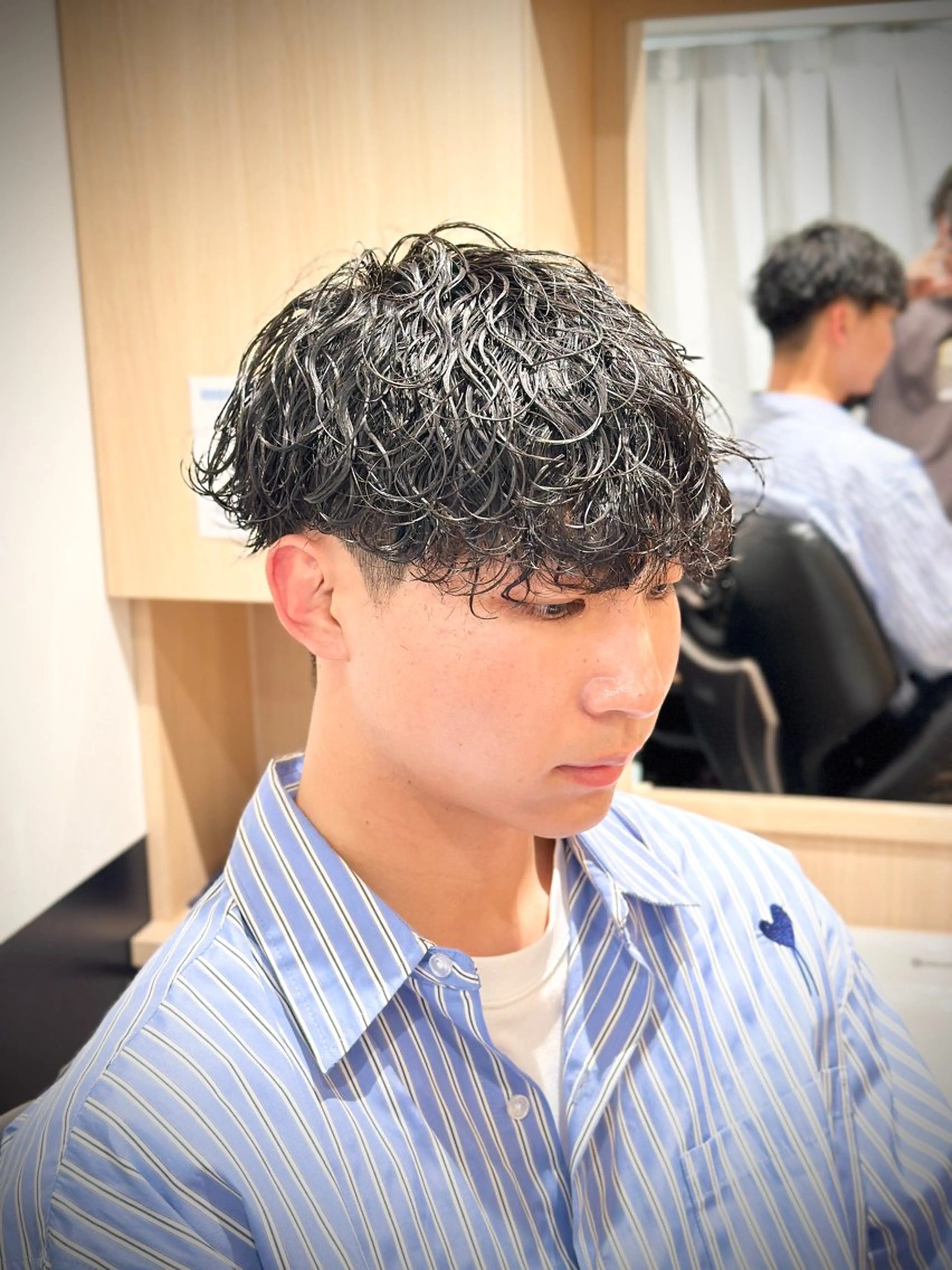 パーマ 千葉弘平 🔥波巻き特化🔥のヘアスタイル