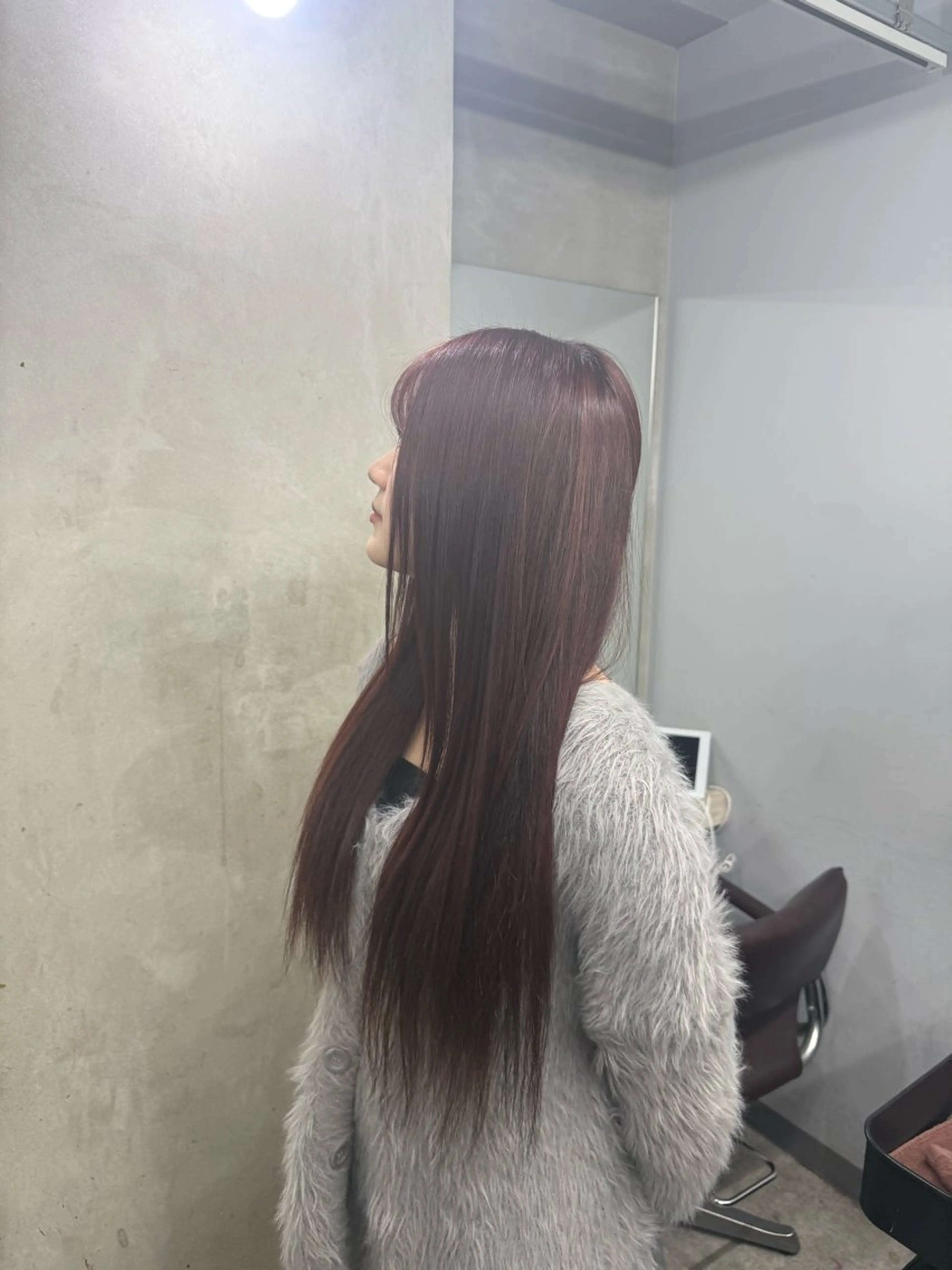 ロング ✩*Ayane*✩ うる艶カラー🫐のヘアスタイル