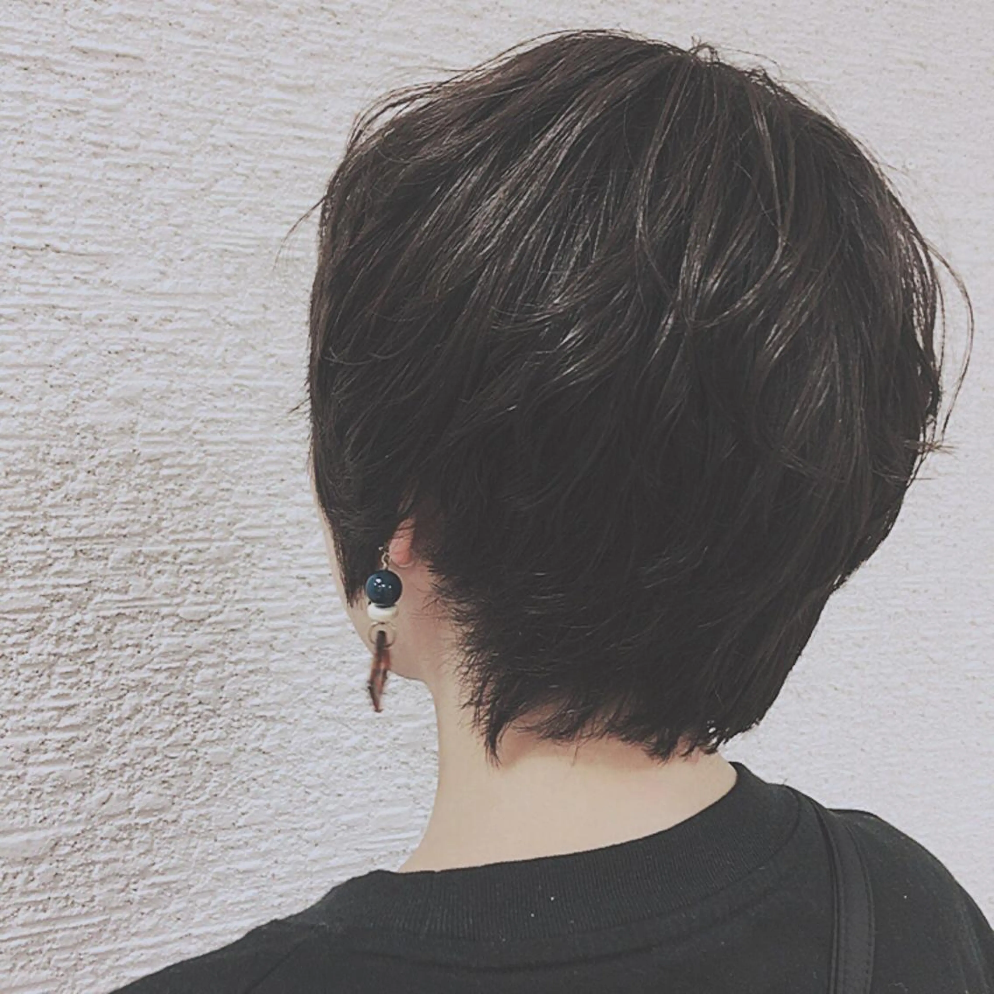 ショート カラー アッシュ 盛れるレイヤーカット 得意🌹井上美沙のヘアスタイル