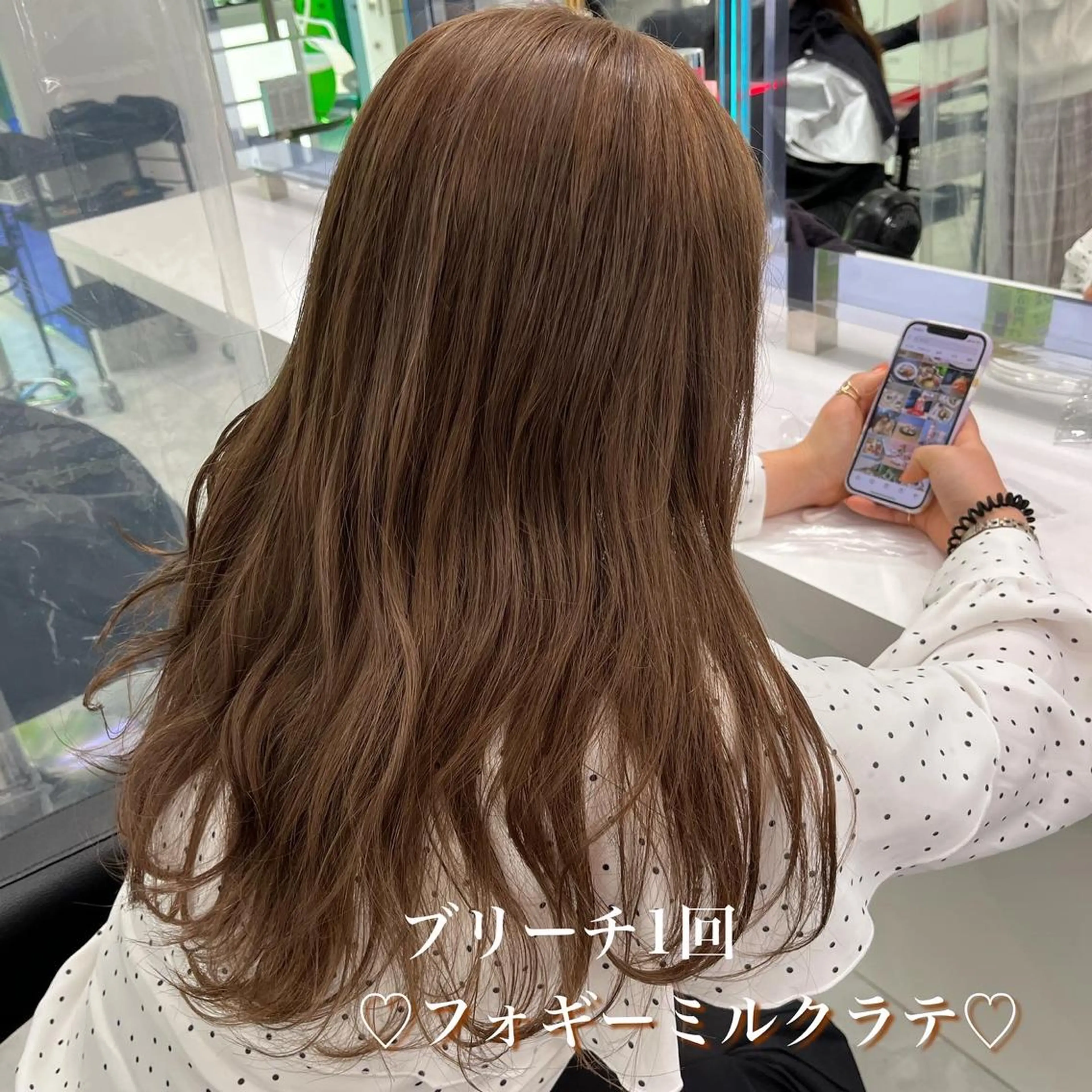 カラー ヘアカラー トリートメント 似合わせ💗骨格矯正 💗透明感カラー💗のヘアスタイル