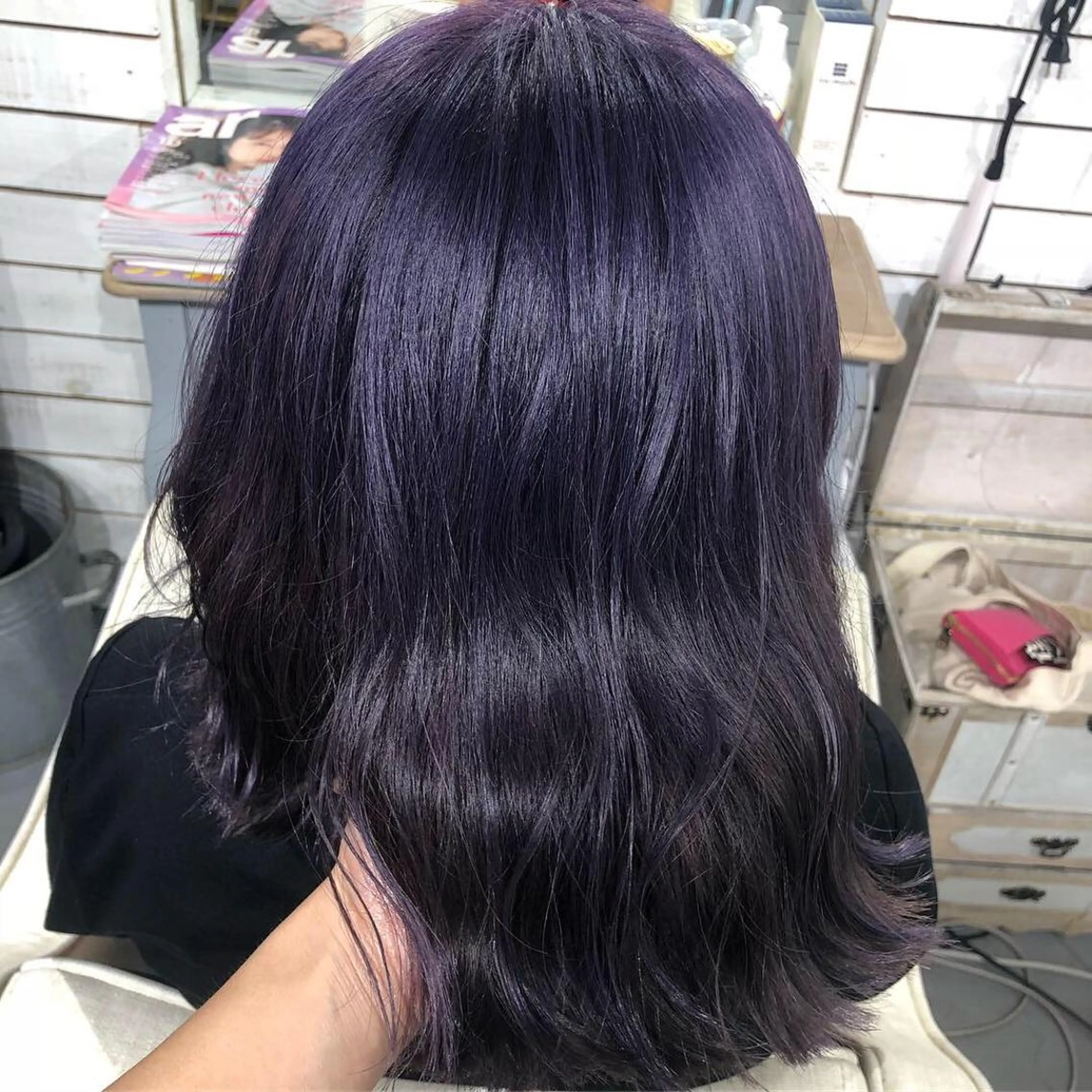 ショート カラー ラベンダーカラー 🦋美髪／エクステ 🦋アベイクミのヘアスタイル