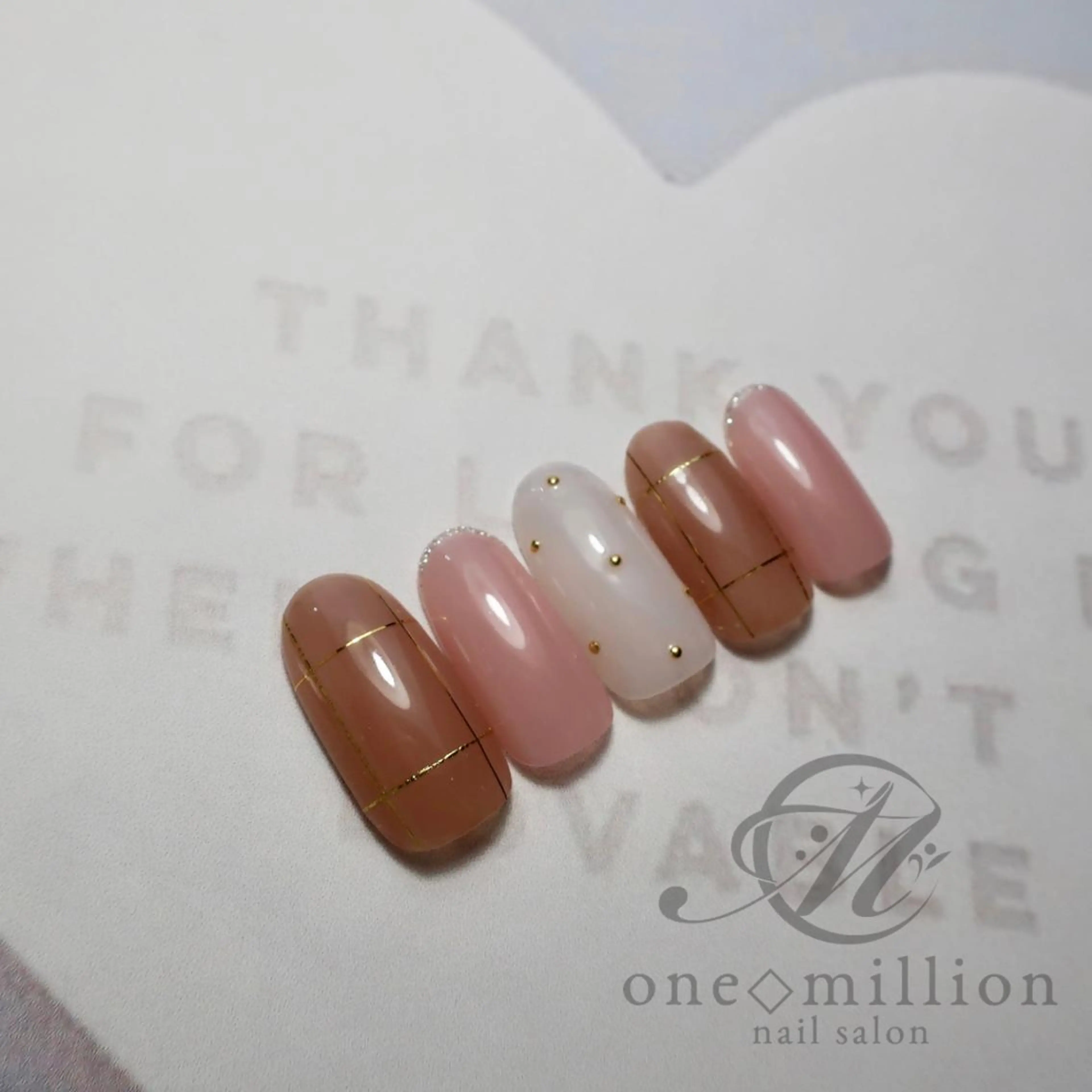 ネイル nail salon ワンミリオンのネイルデザイン
