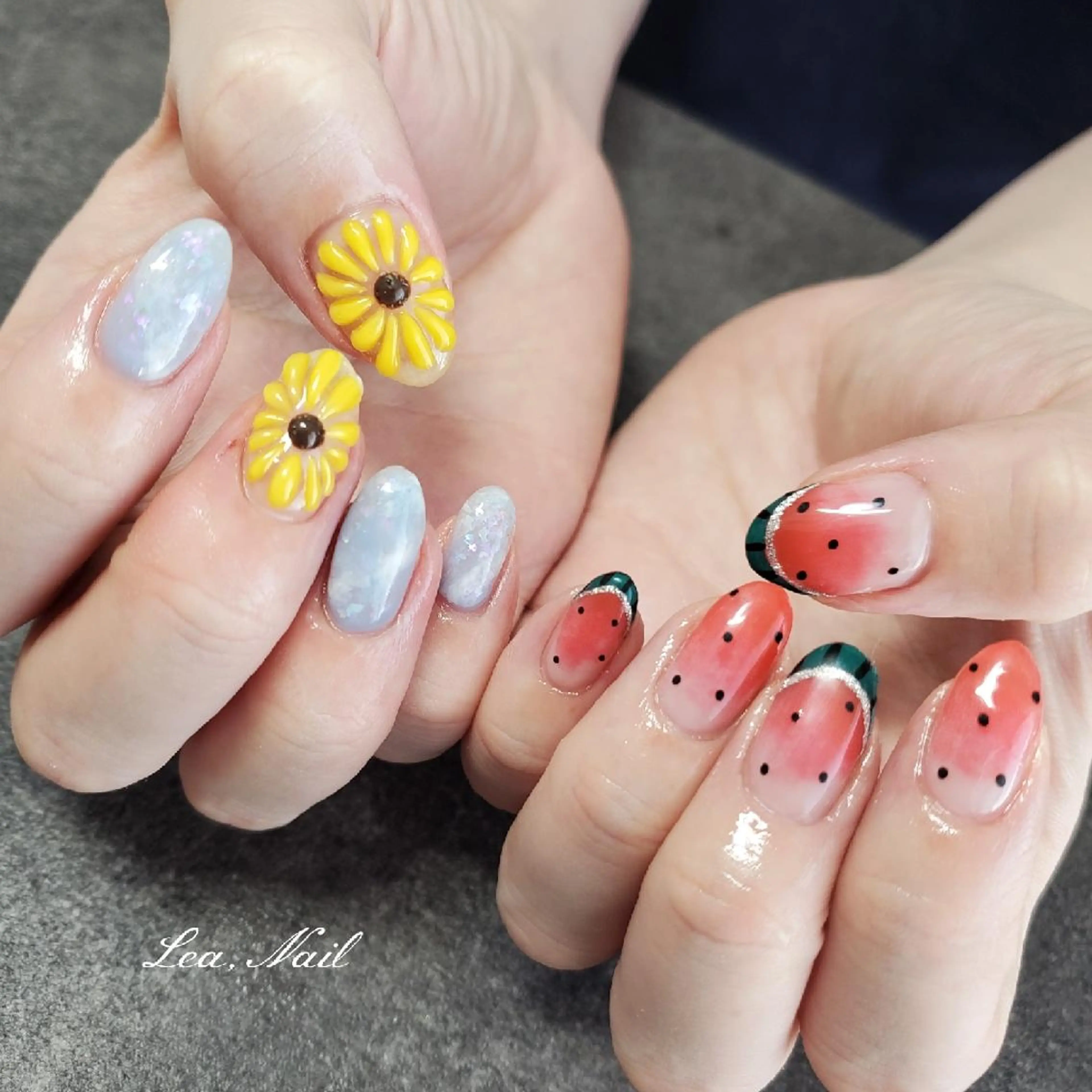 ネイル ハンドネイル Lea,Nail所属・松橋 愛のネイルデザイン