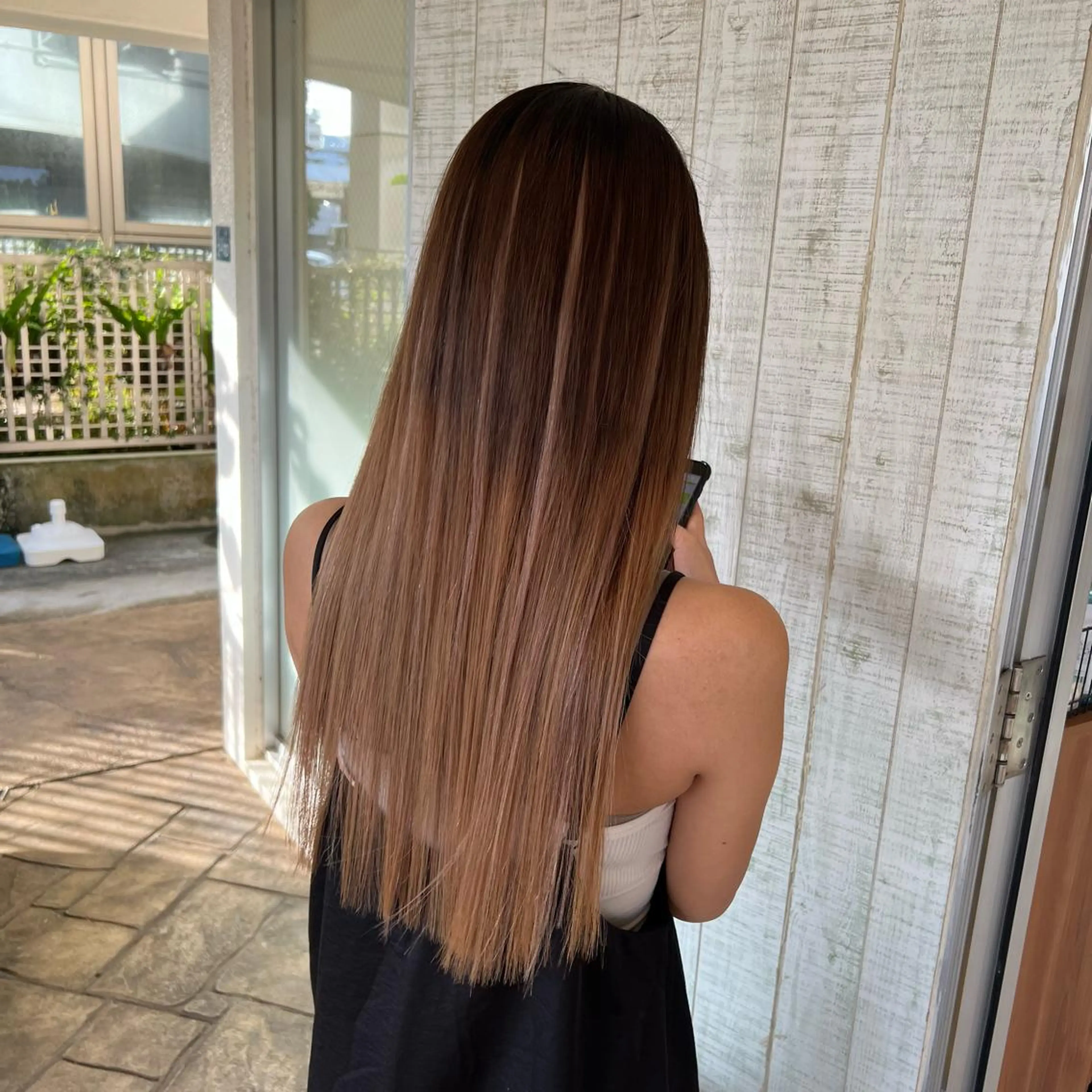 ロング プルエク/clana /marinaのヘアスタイル