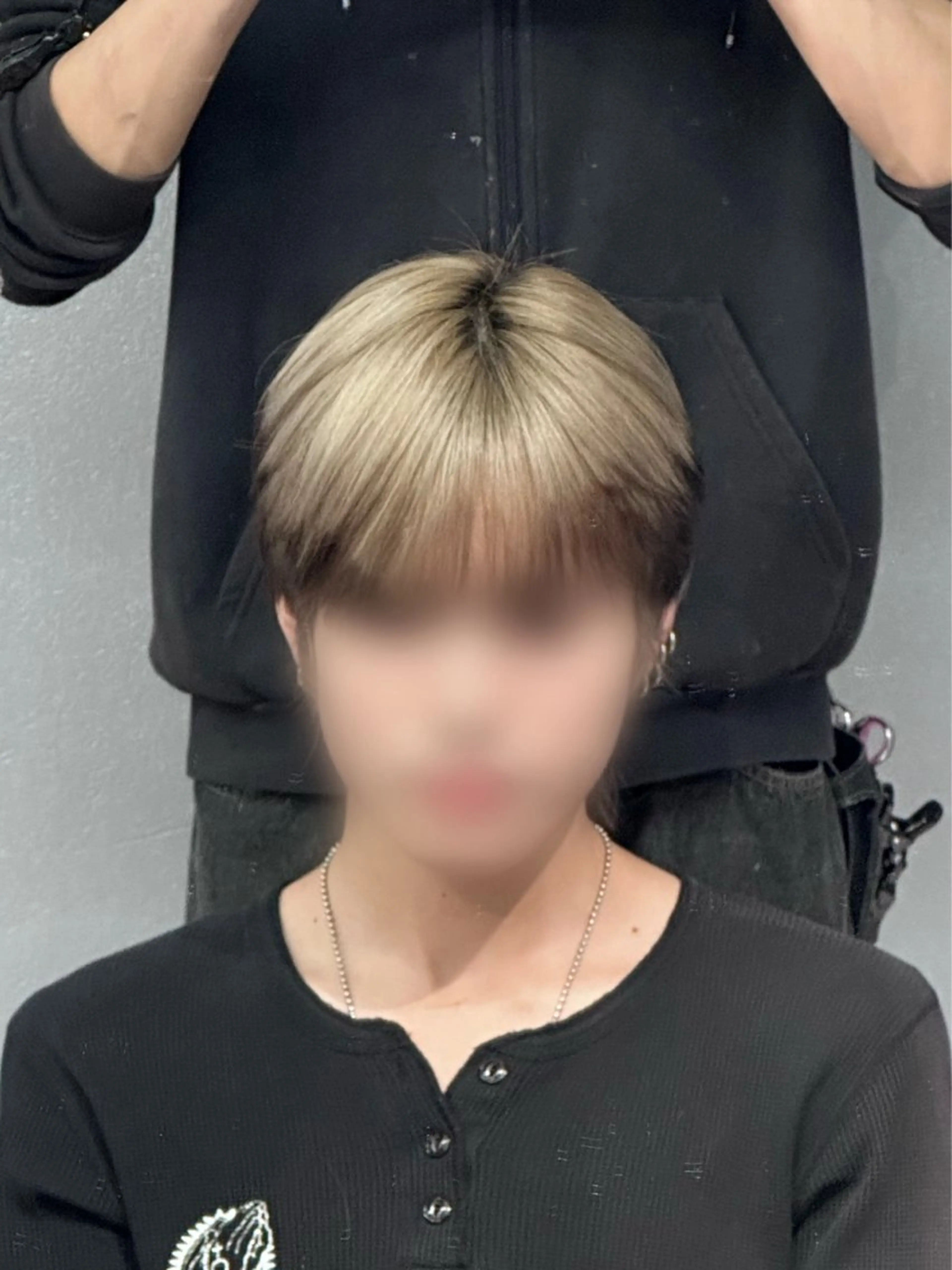 カラー メンズ ダウンパーマ メンズ韓国風 メンズパーマ カット ヘアカラー 梅田/パーマ/ 韓国メンズヘア/ハタのヘアスタイル