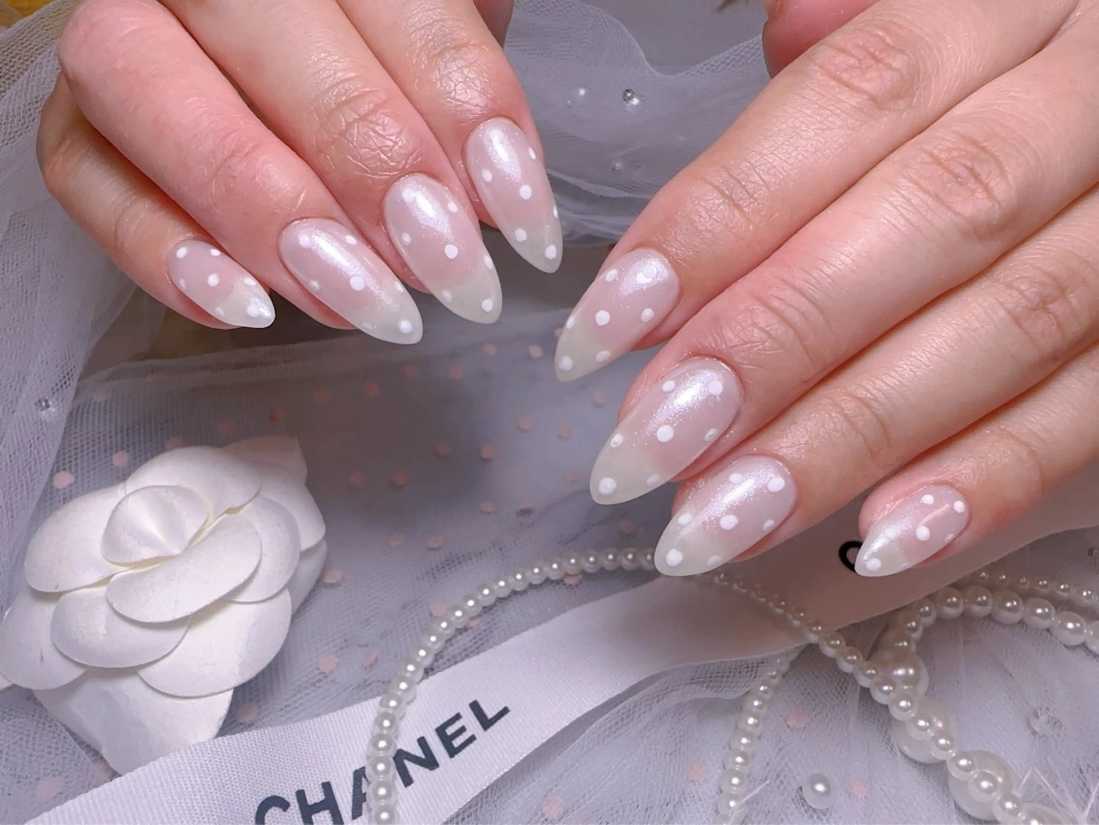 ネイル オーロラネイル フットネイル 韓国ネイル ラメ(グリッター) ラメグラデーション Belle nail salon 新小岩のネイルデザイン