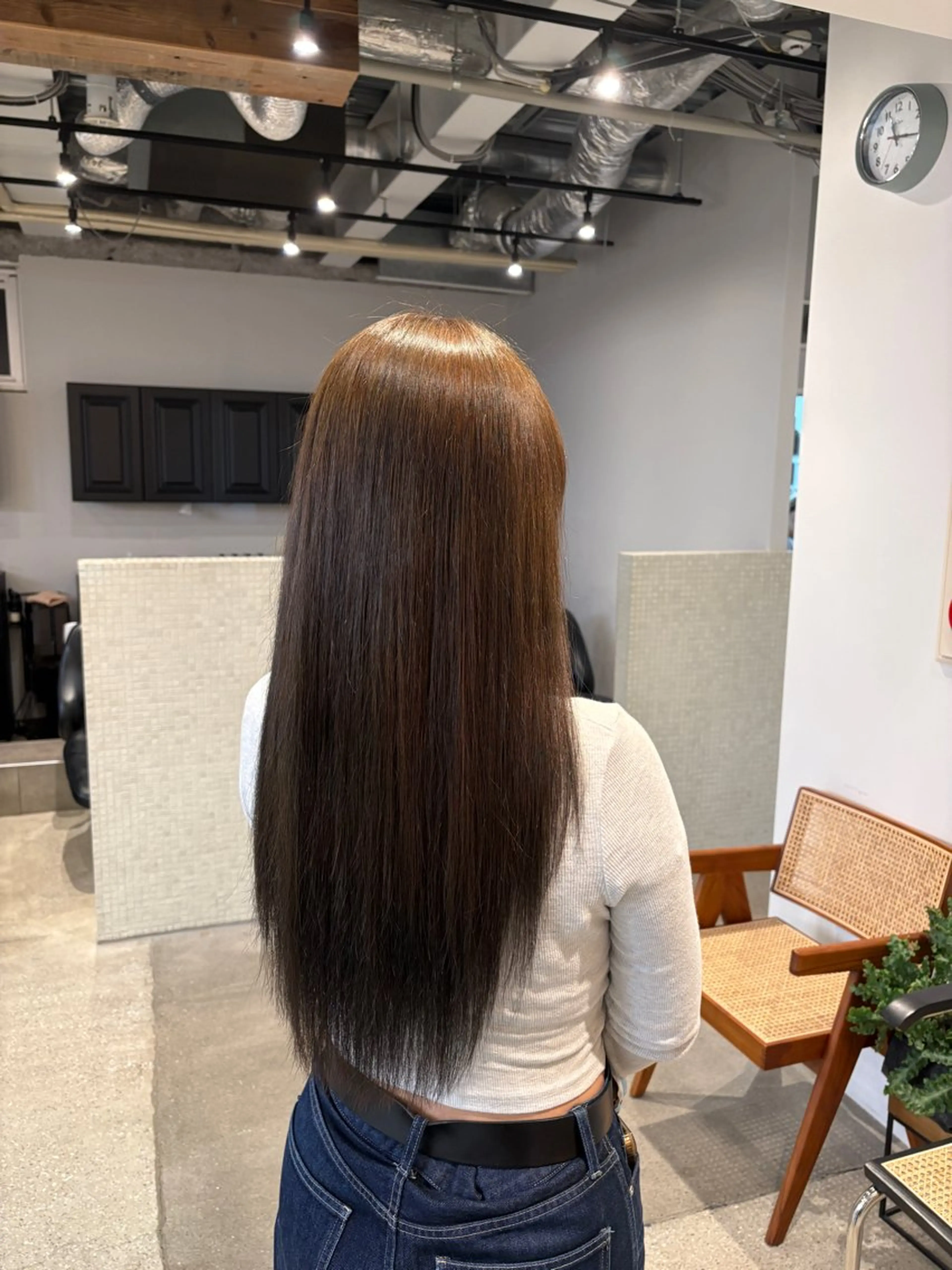 カラー 上野 愛美のヘアスタイル