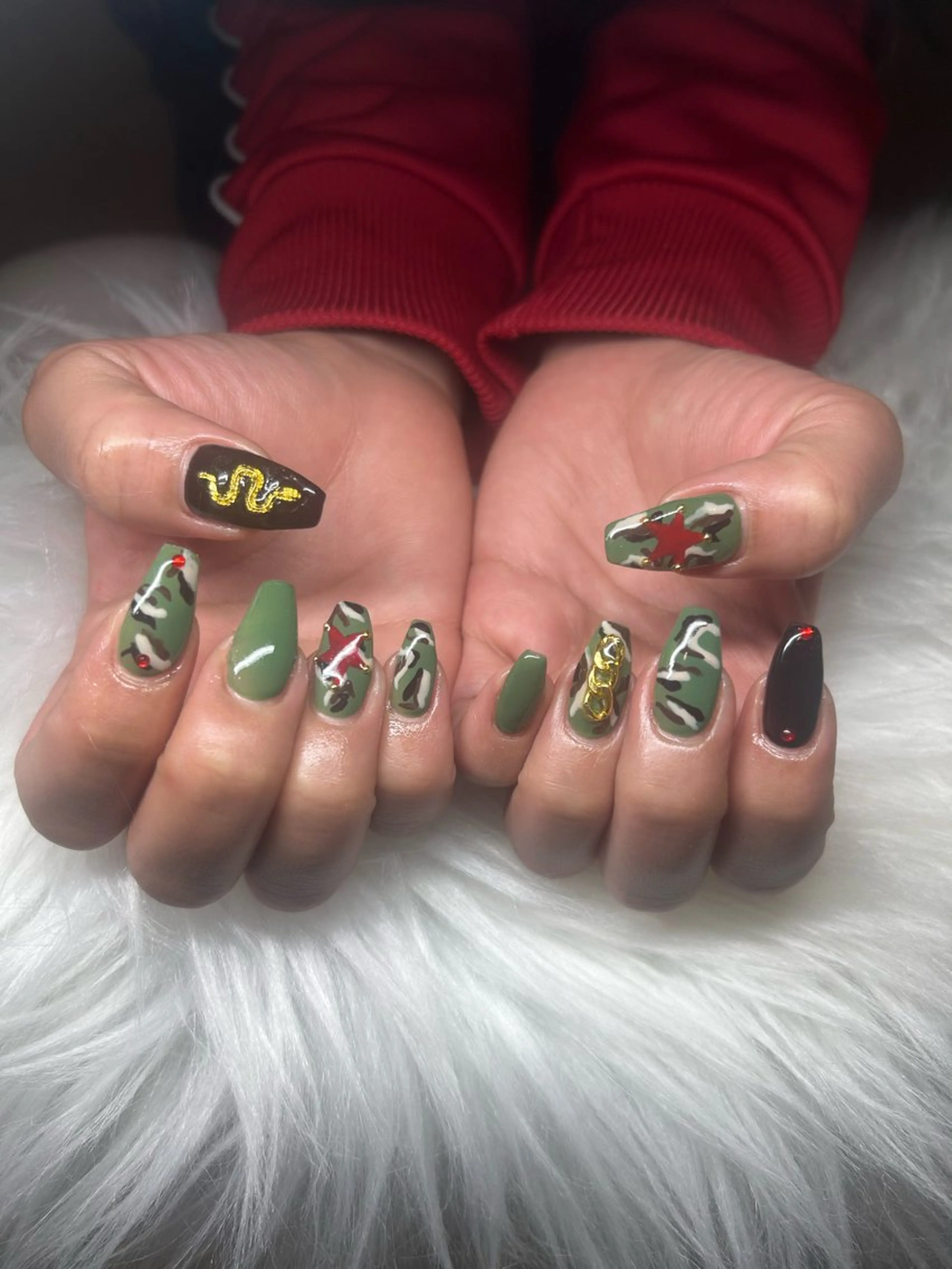 ネイル アートネイル ハンドネイル 天野 希綾のネイルデザイン