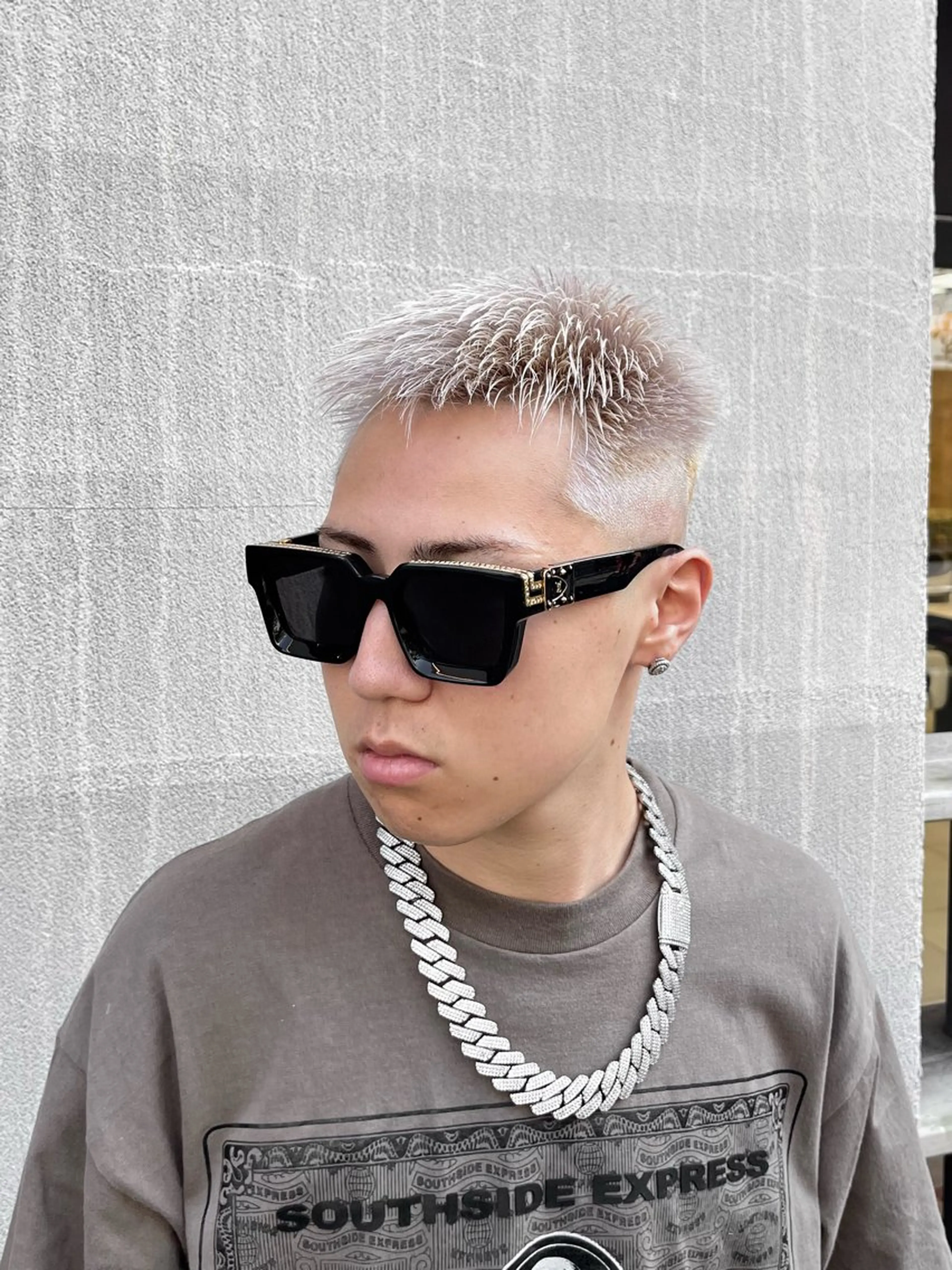 ショート カラー パーマ メンズ カット ヘアカラー 【再現性120%】 🔥龍也リュウヤ🔥のヘアスタイル