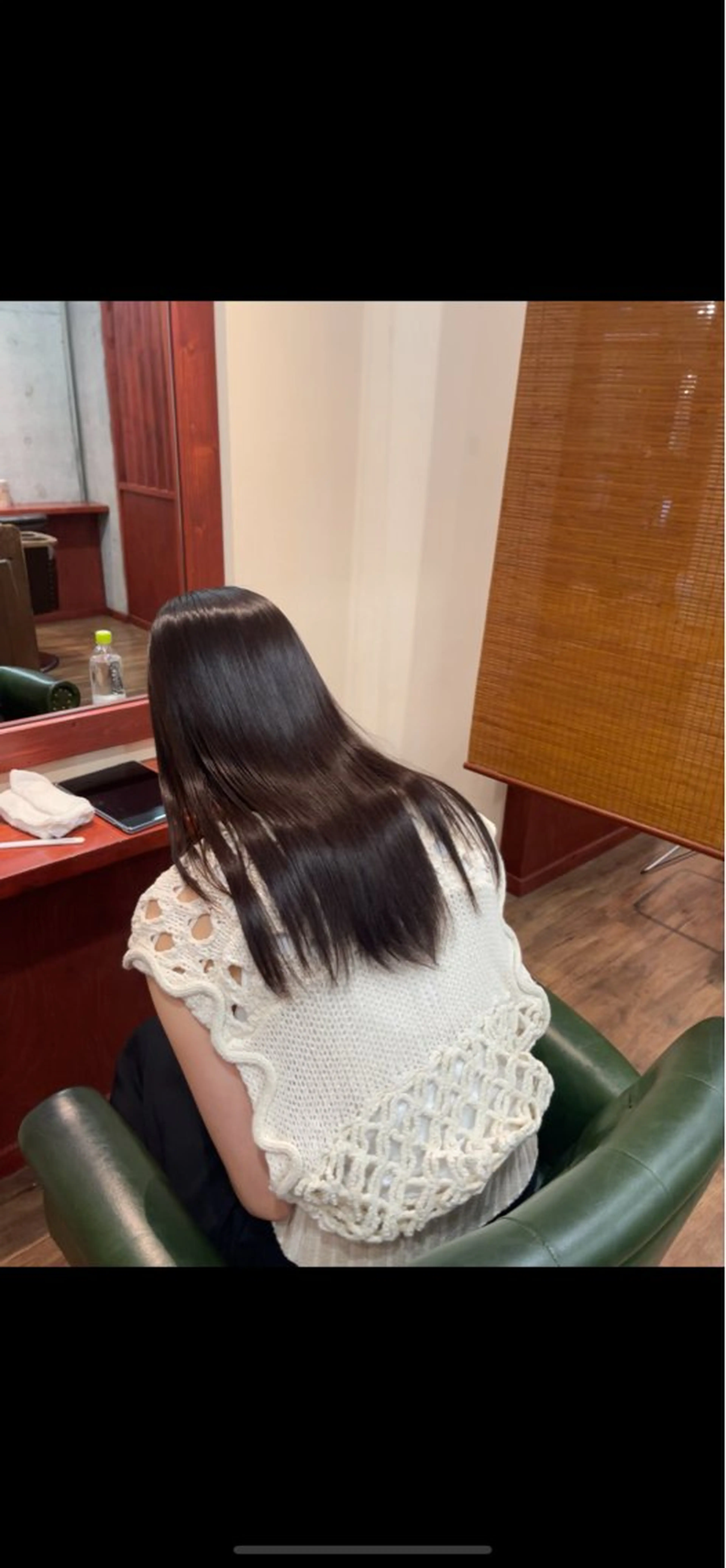 ロング 縮毛矯正 テライ ケイショウのヘアスタイル