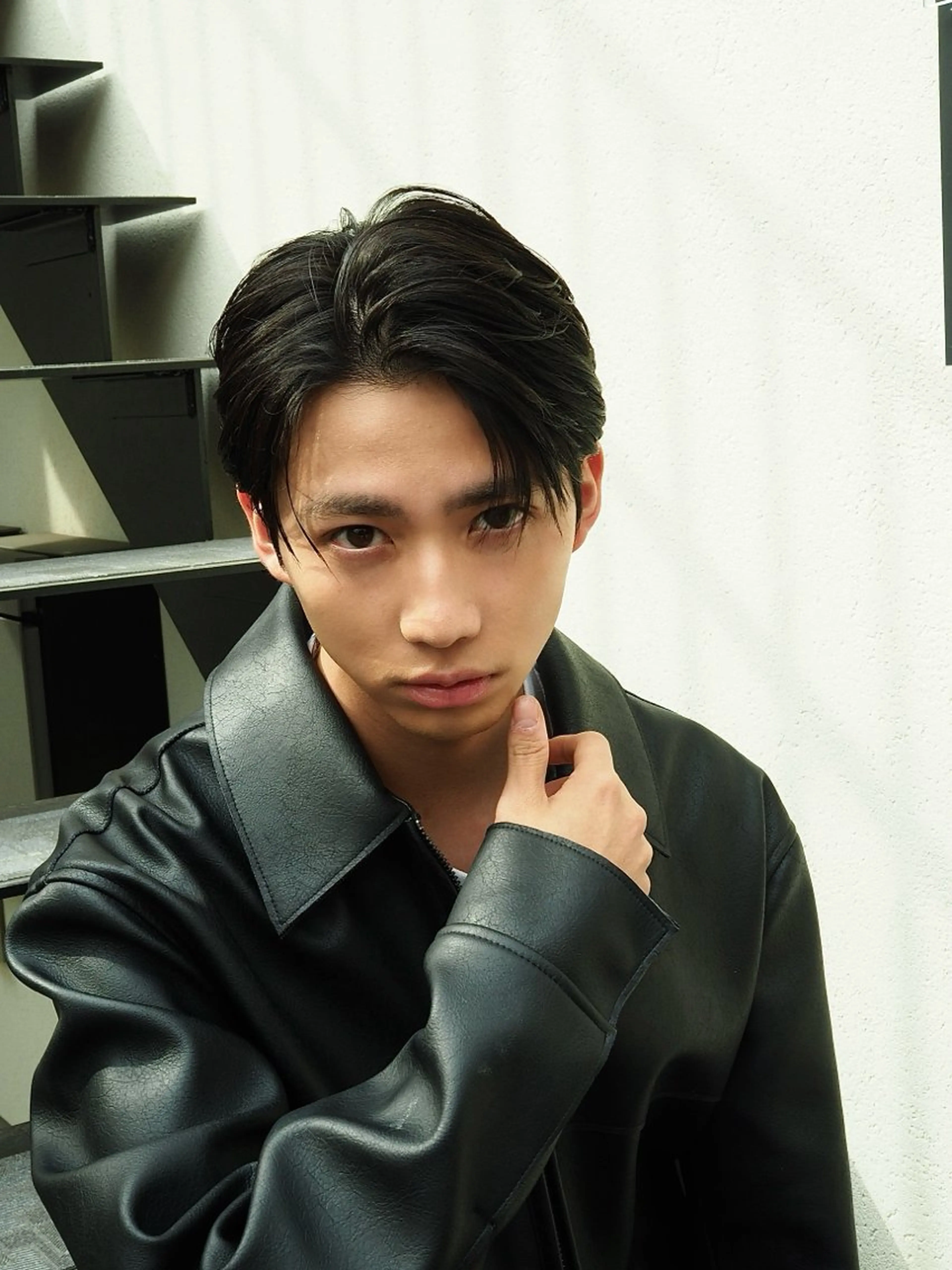 メンズ メンズウルフカット ウルフカット カット トリートメント スキンフェード ❤️‍🔥蓑島廉のヘアスタイル