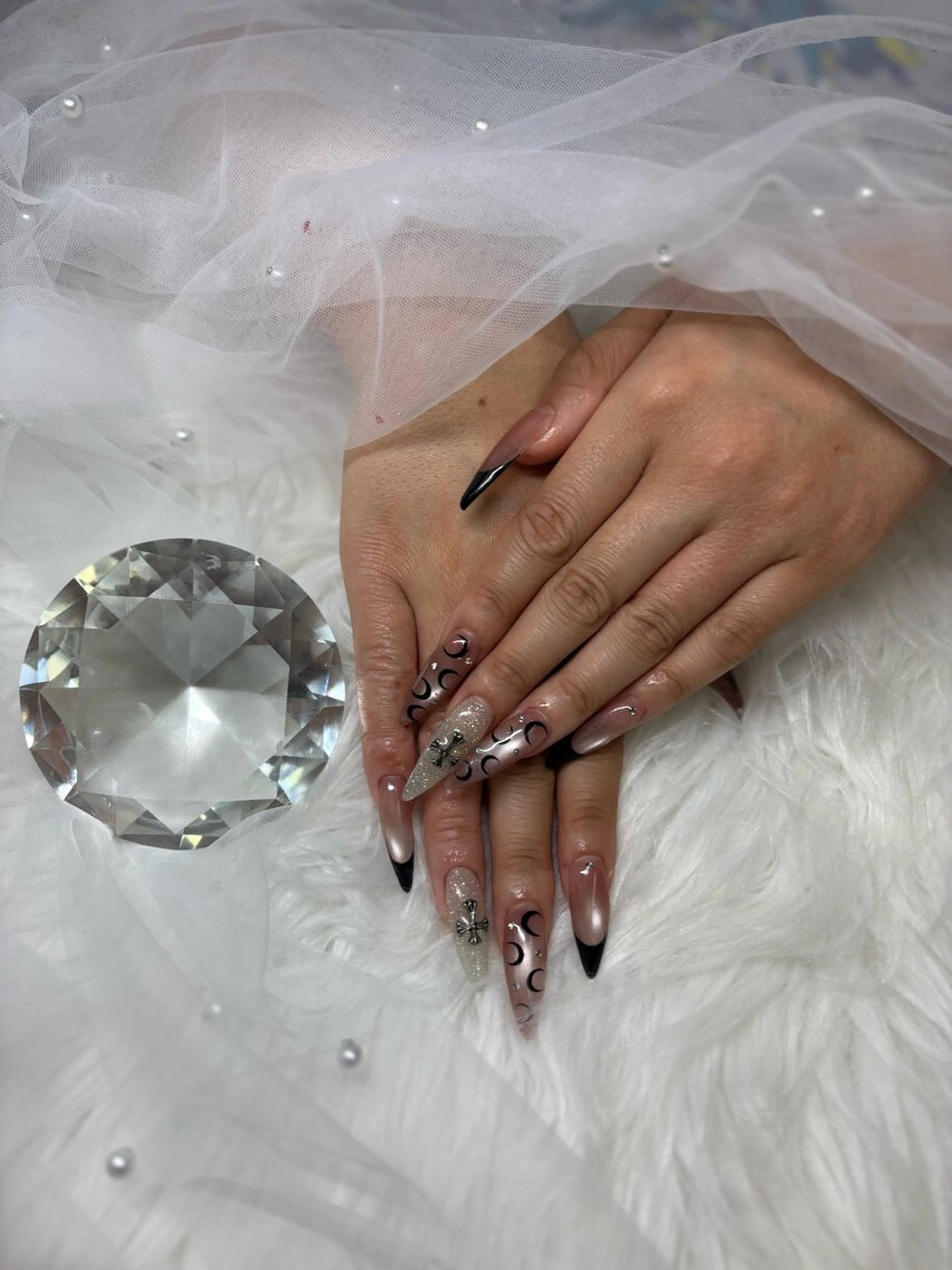 ネイル 持ち込み 堀部 絢加のネイルデザイン