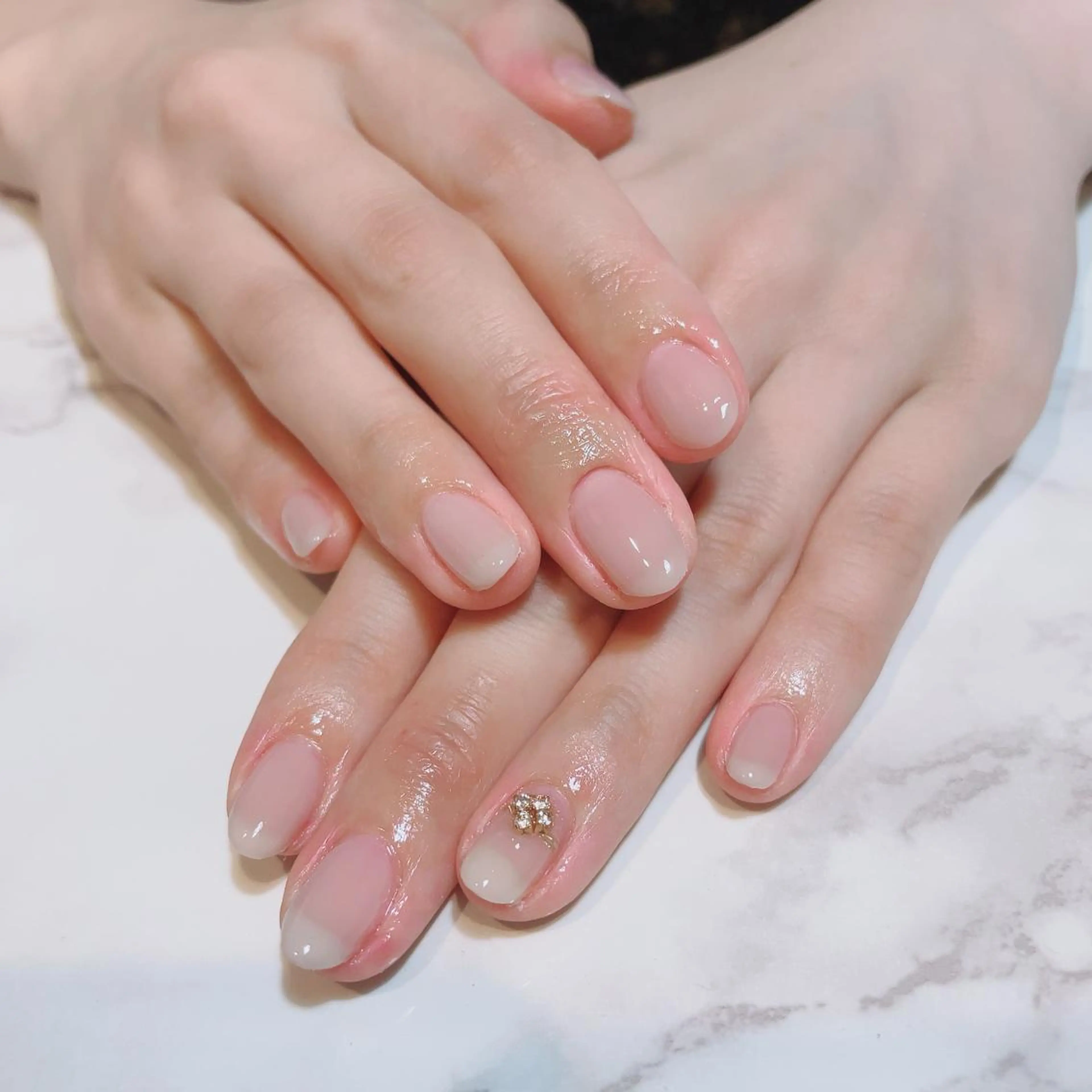ネイル アートネイル ワンカラーネイル Nail salon Ariettyのネイルデザイン