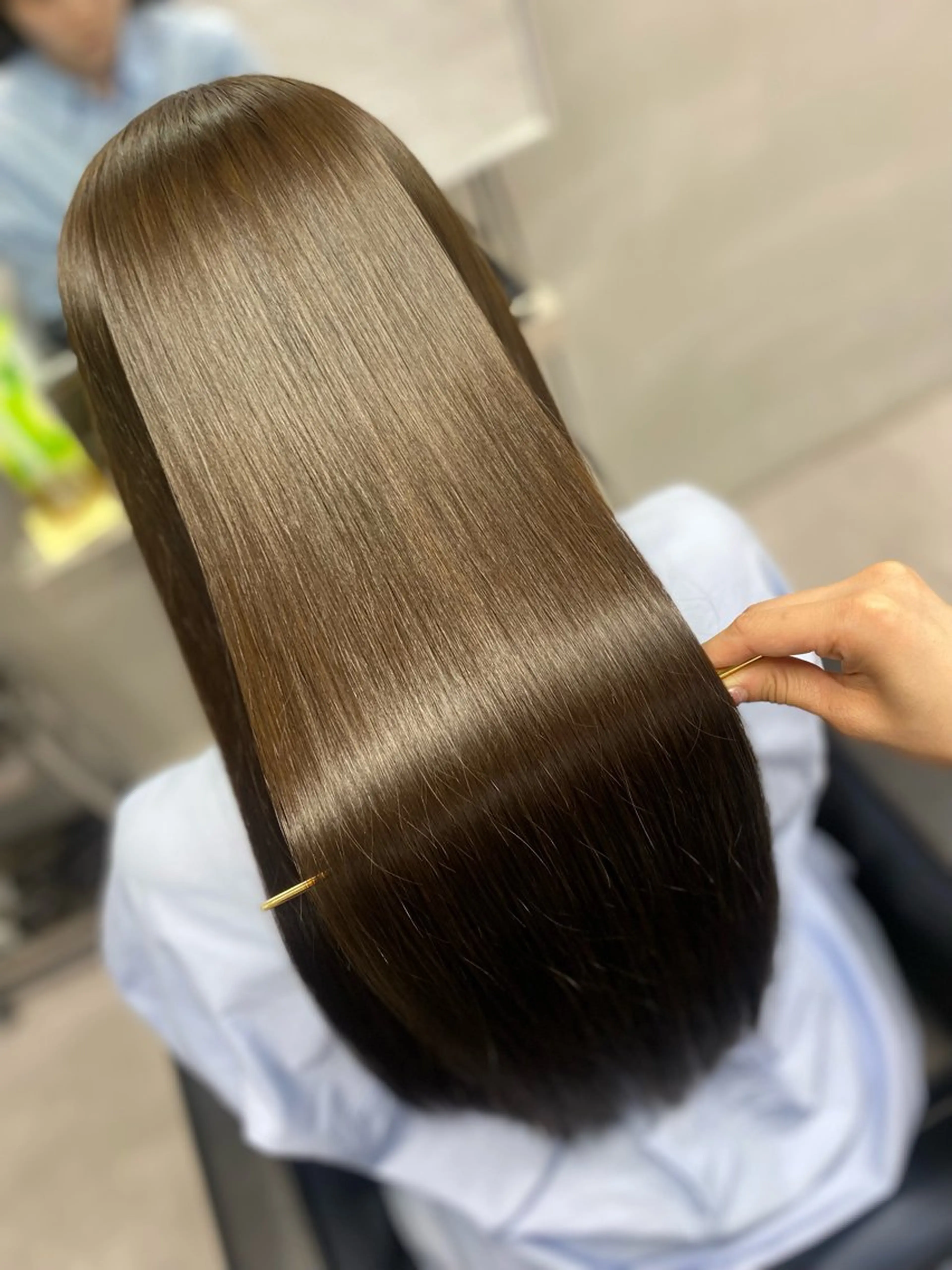 ロング 髪質改善 艶髪/縮毛矯正 🫧辻野海羽のヘアスタイル