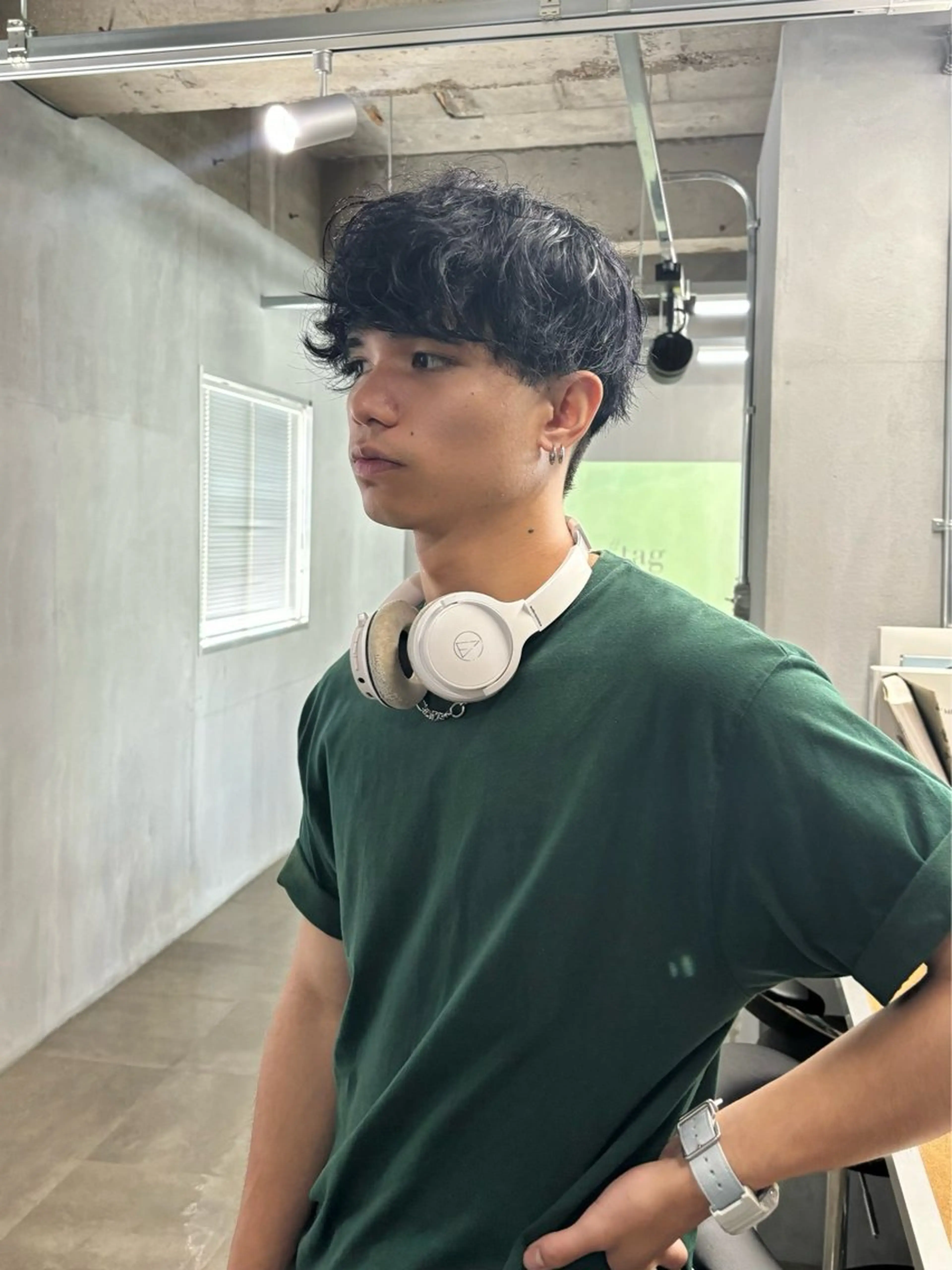 ショート カラー パーマ メンズ カット ヘアカラー メンズ/ダブルカラー /パーマ/来栖慧💈のヘアスタイル