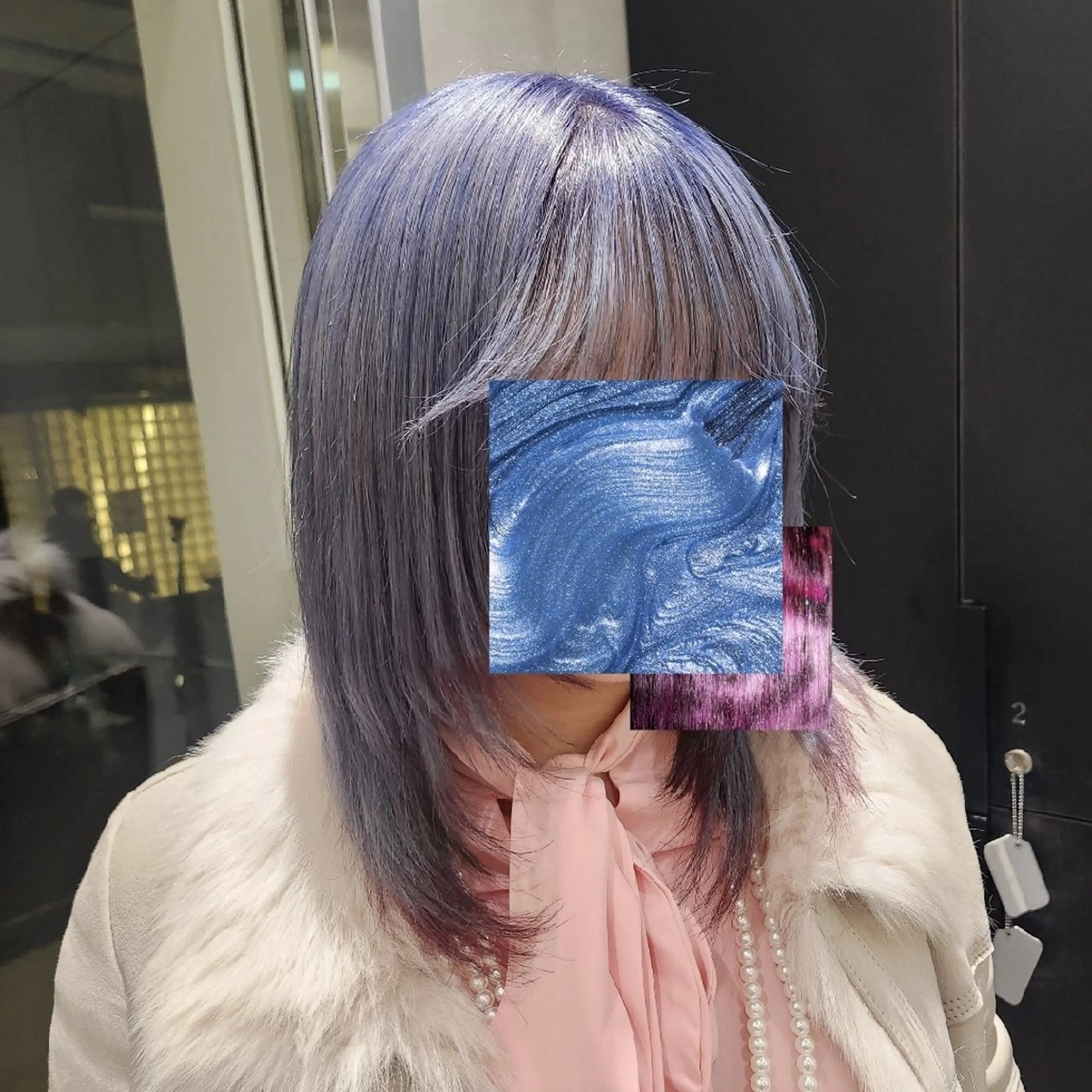 ミディアム カラー ヘアカラー 𝔅𝔈ℭ𝔎/ 𝔪𝔦𝔶𝔲のヘアスタイル