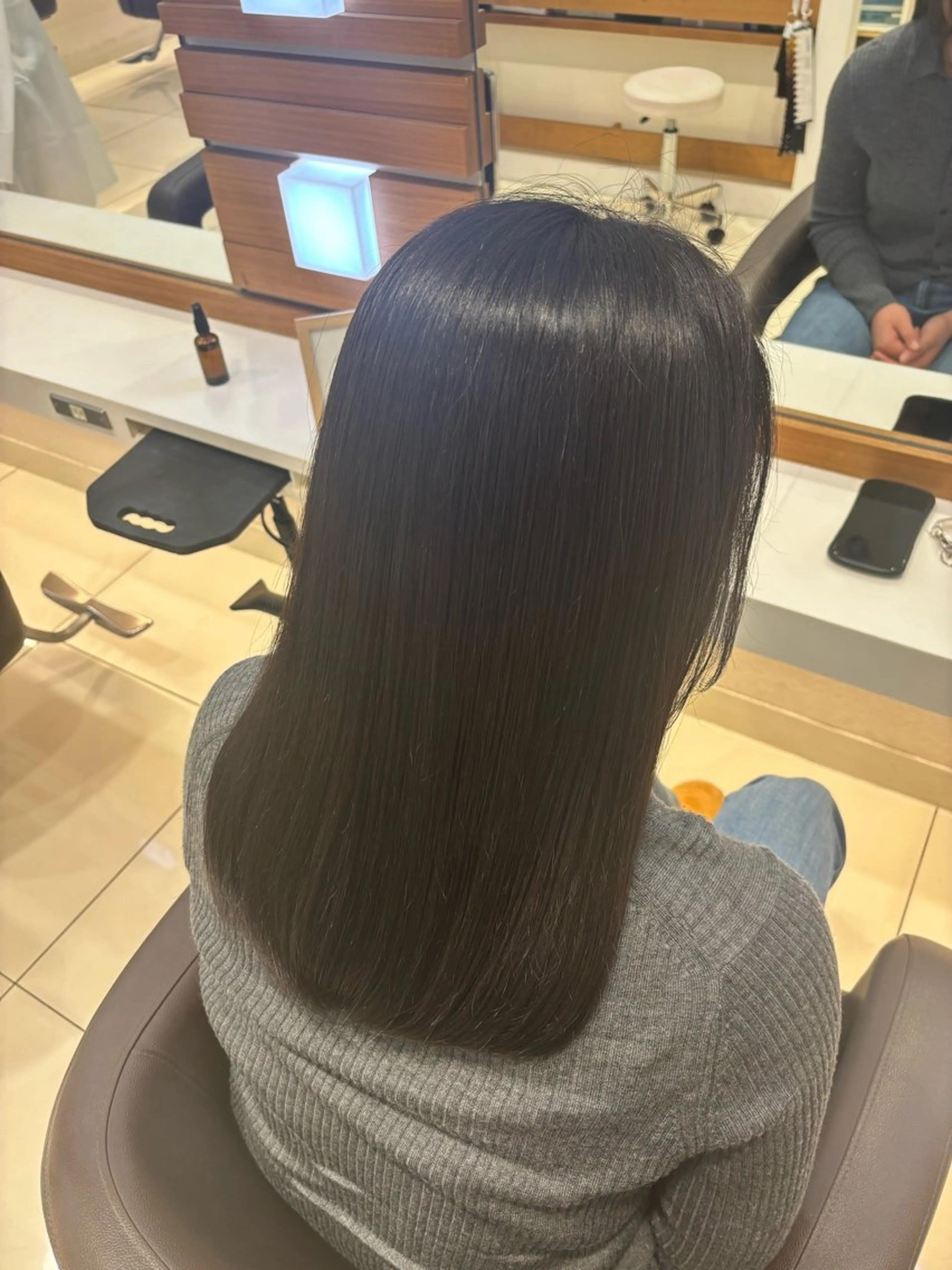 ロング カラー カット 🫧【ちゅるんカラ ー】あいみ🫧のヘアスタイル