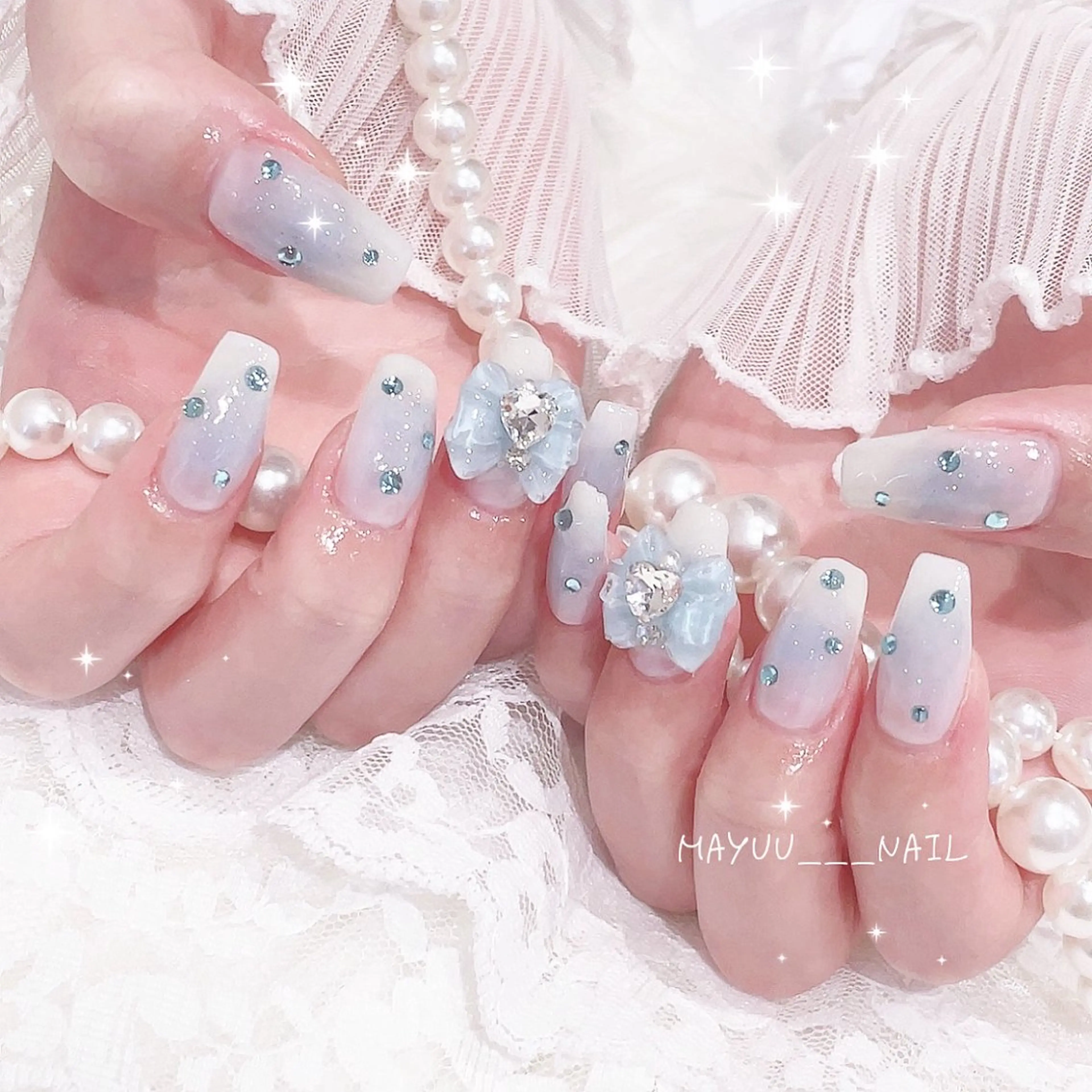 ネイル 🎀 Mayu 🎀痛ネイルのネイルデザイン
