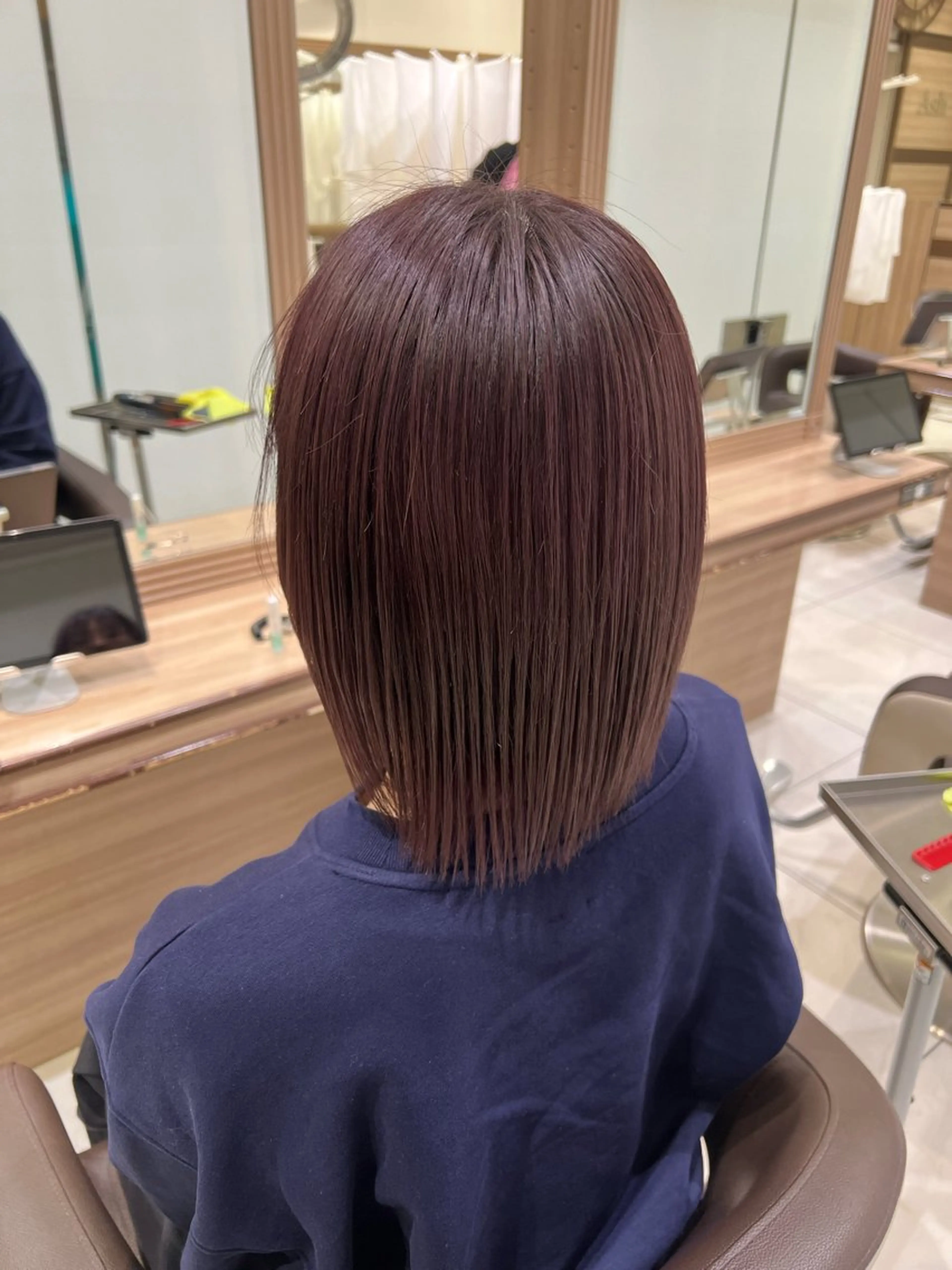 カラー ✨髪質改善カラー 佐藤怜央✨のヘアスタイル