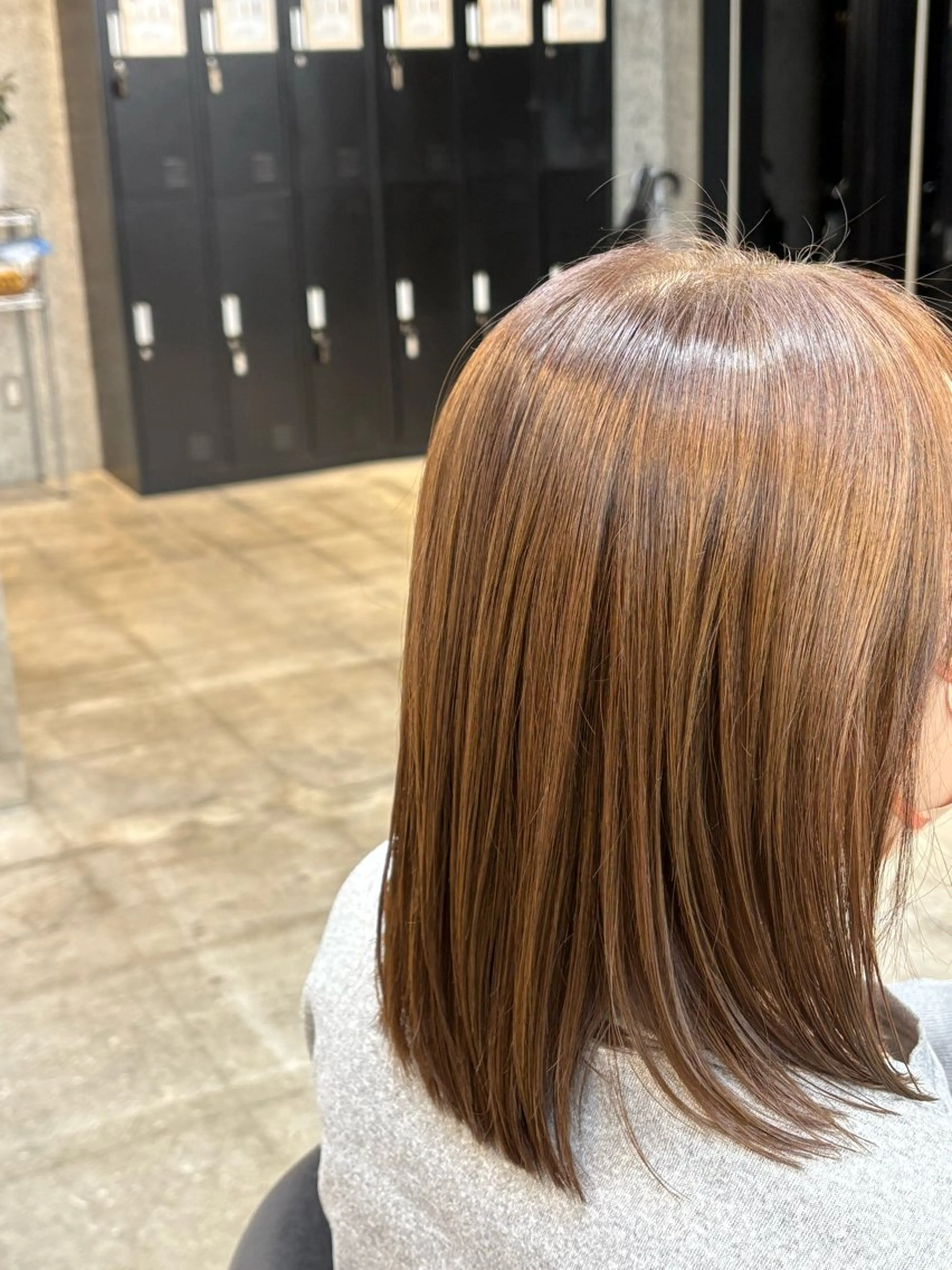 カラー 縮毛矯正/ 豊島怜のヘアスタイル