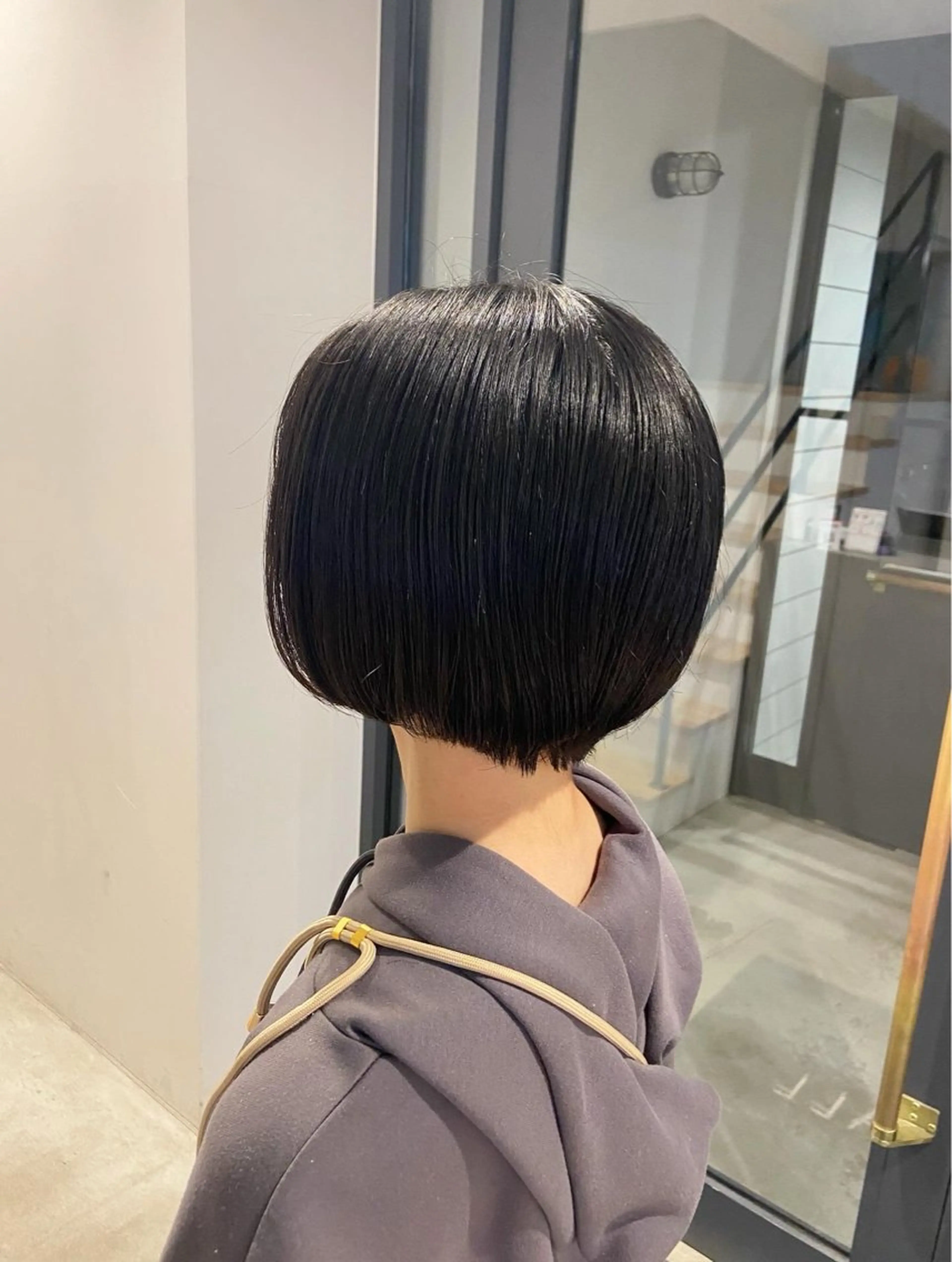 ショート ヤタガイ ミツエのヘアスタイル