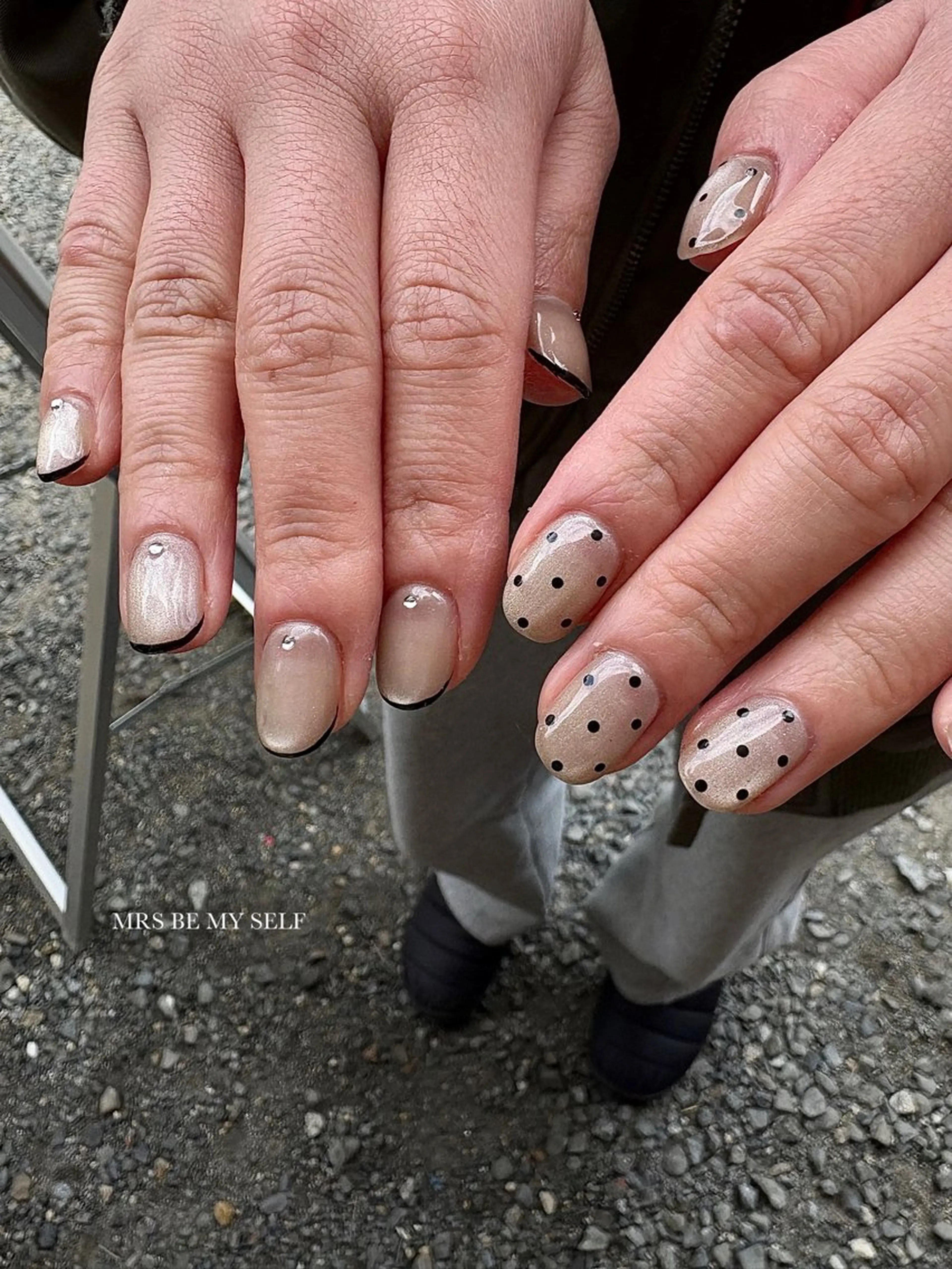 ネイル マグネットネイル ハンドネイル MRS/ miyu🎀のネイルデザイン