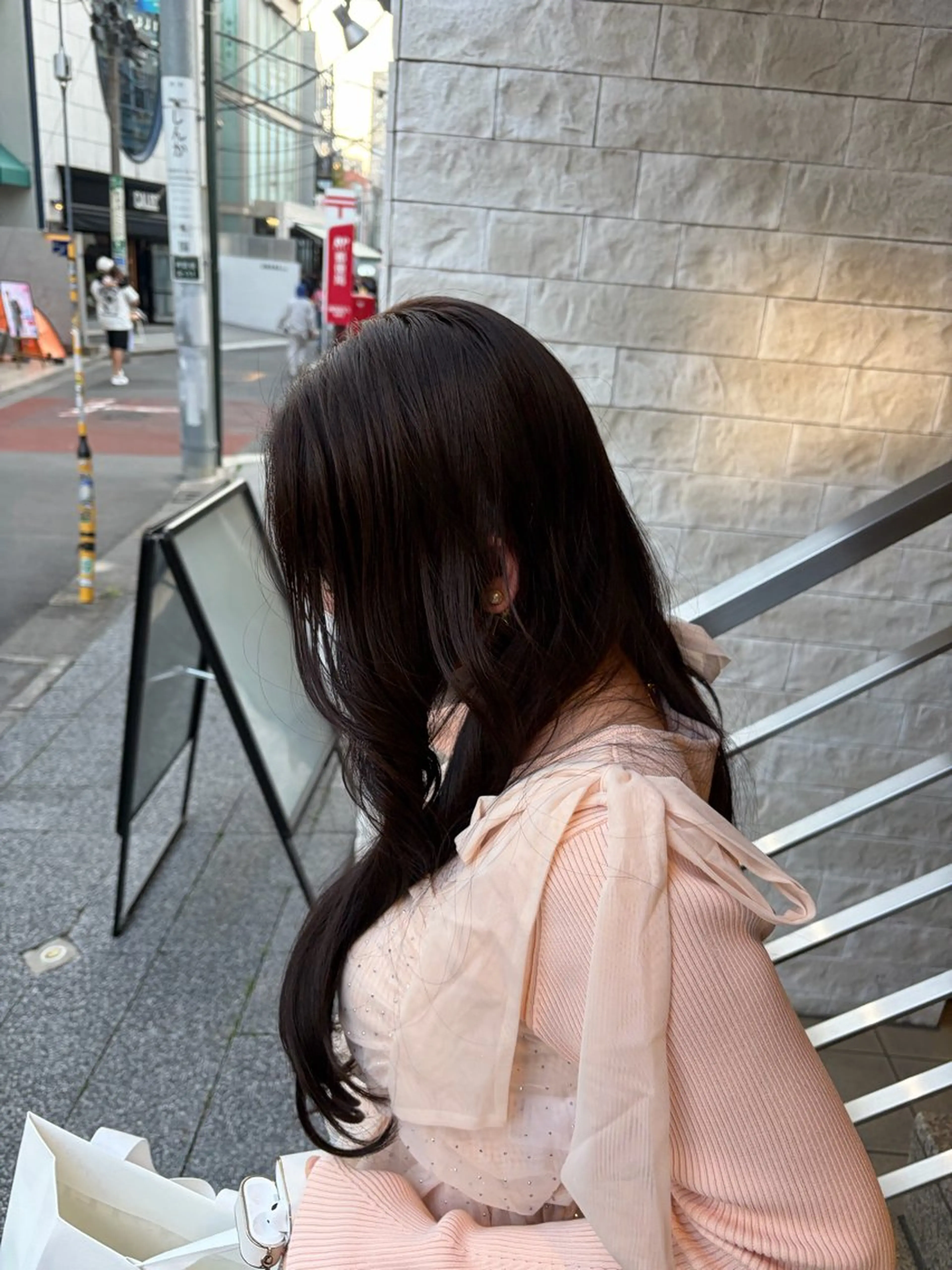 ロング カラー カット ヘアカラー 赤み消し×透明感 /🌙suwa🌙のヘアスタイル