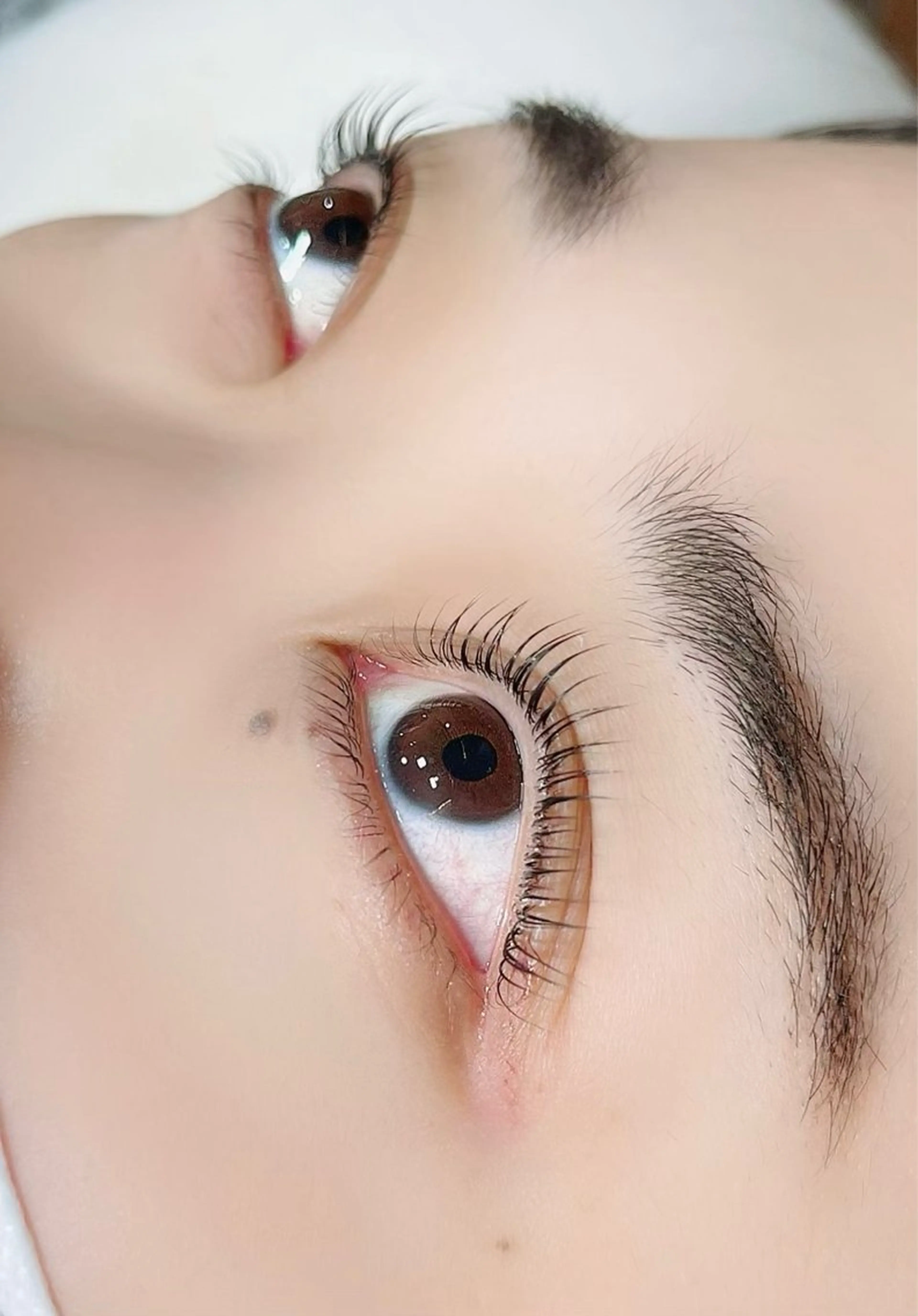 マツエク・マツパ フラットラッシュ パリジェンヌラッシュリフト まつげパーマ 一重×まつ毛パーマ ボリュームラッシュ マツパ Charme 五反田・不動前・目黒のマツエク・マツパデザイン