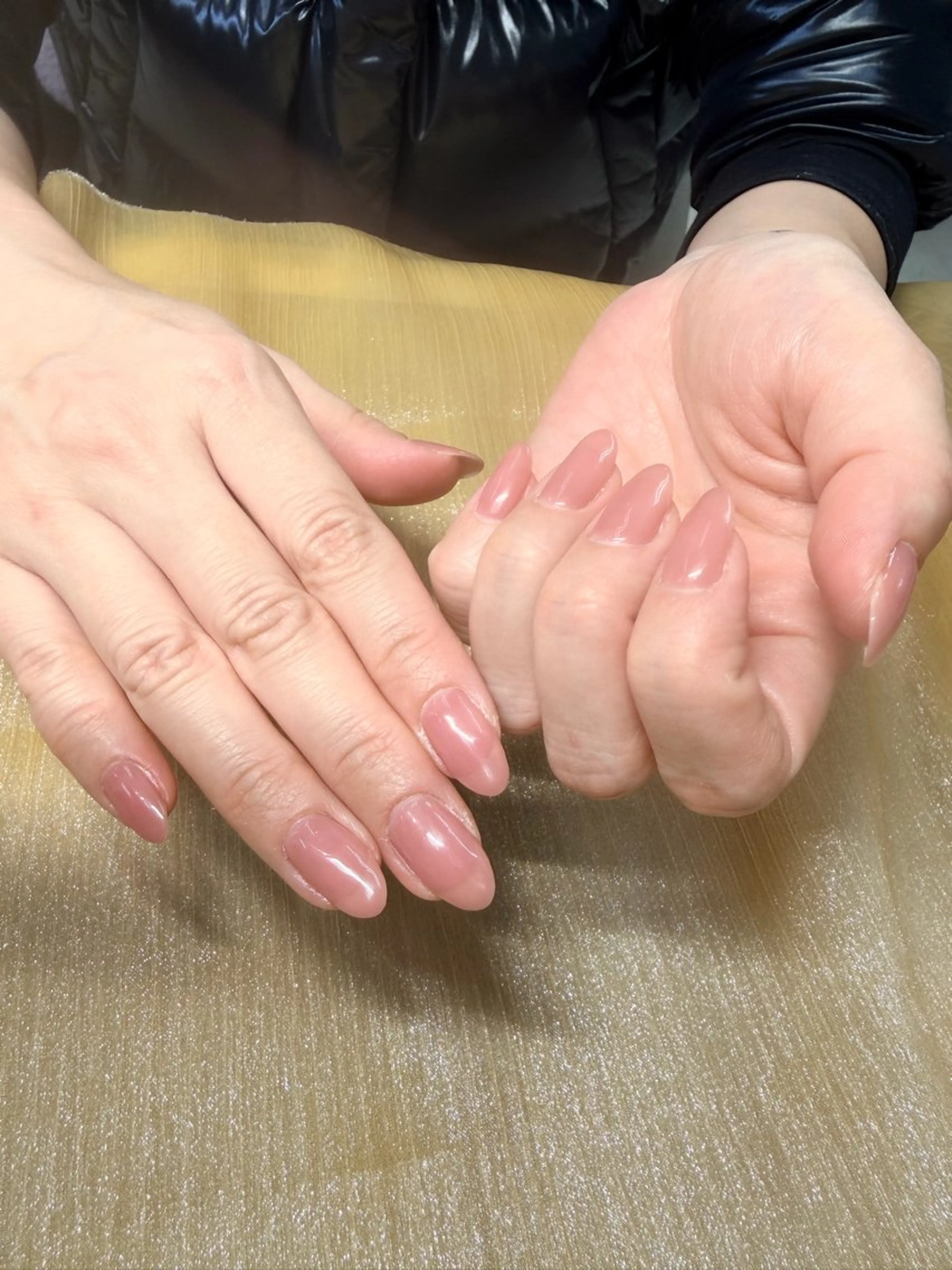 【２級持ちネイリスト】オフ無しハンドワンカラー（2色可能）¥2180の写真