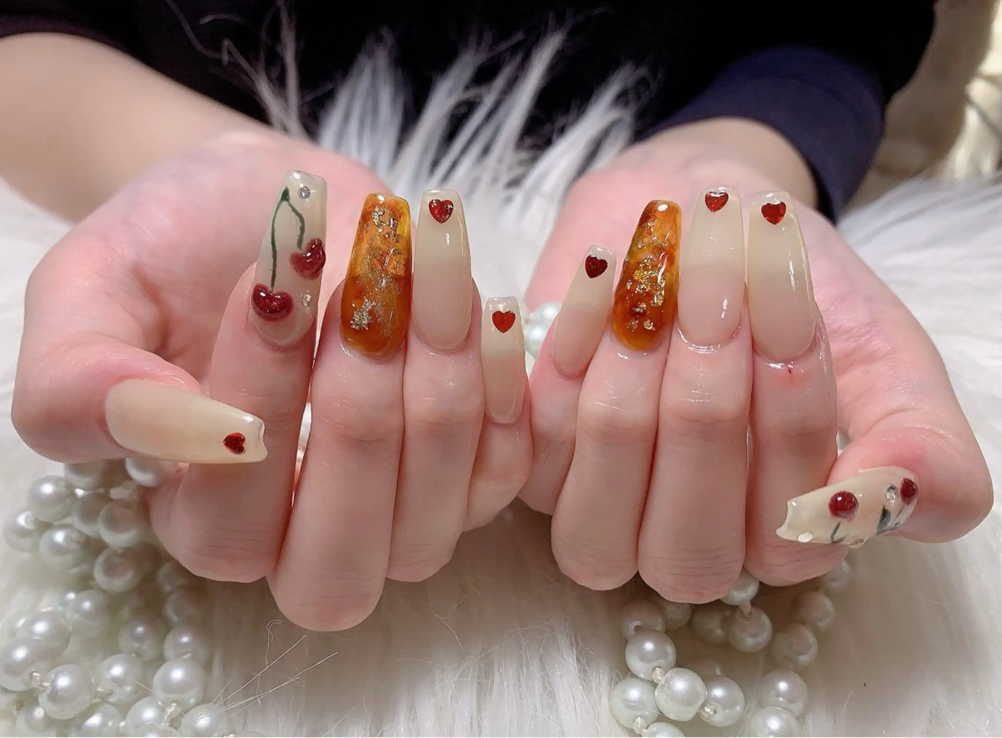 ネイル 大場 穂のネイルデザイン