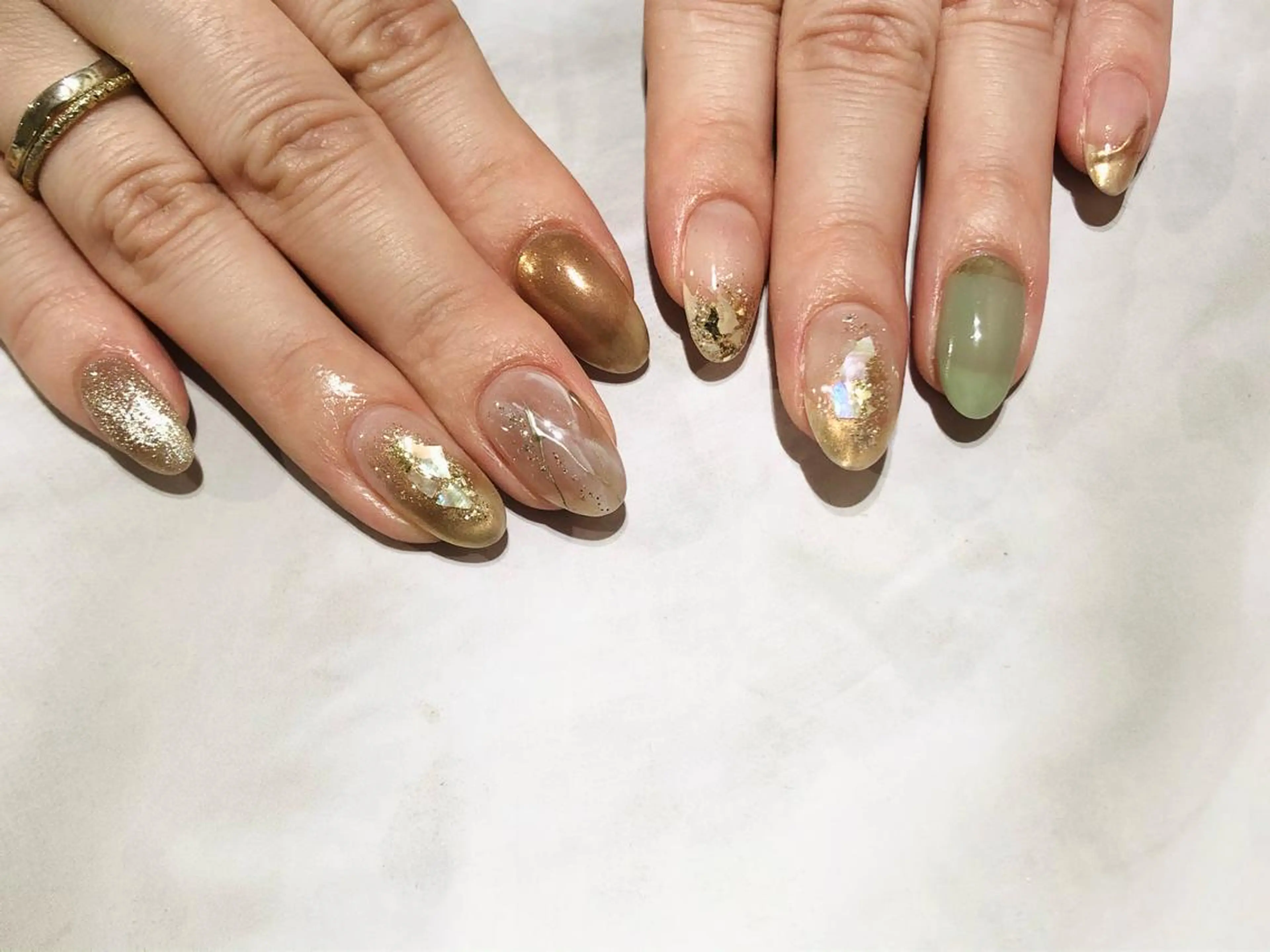 ネイル 舞田 苑香のネイルデザイン