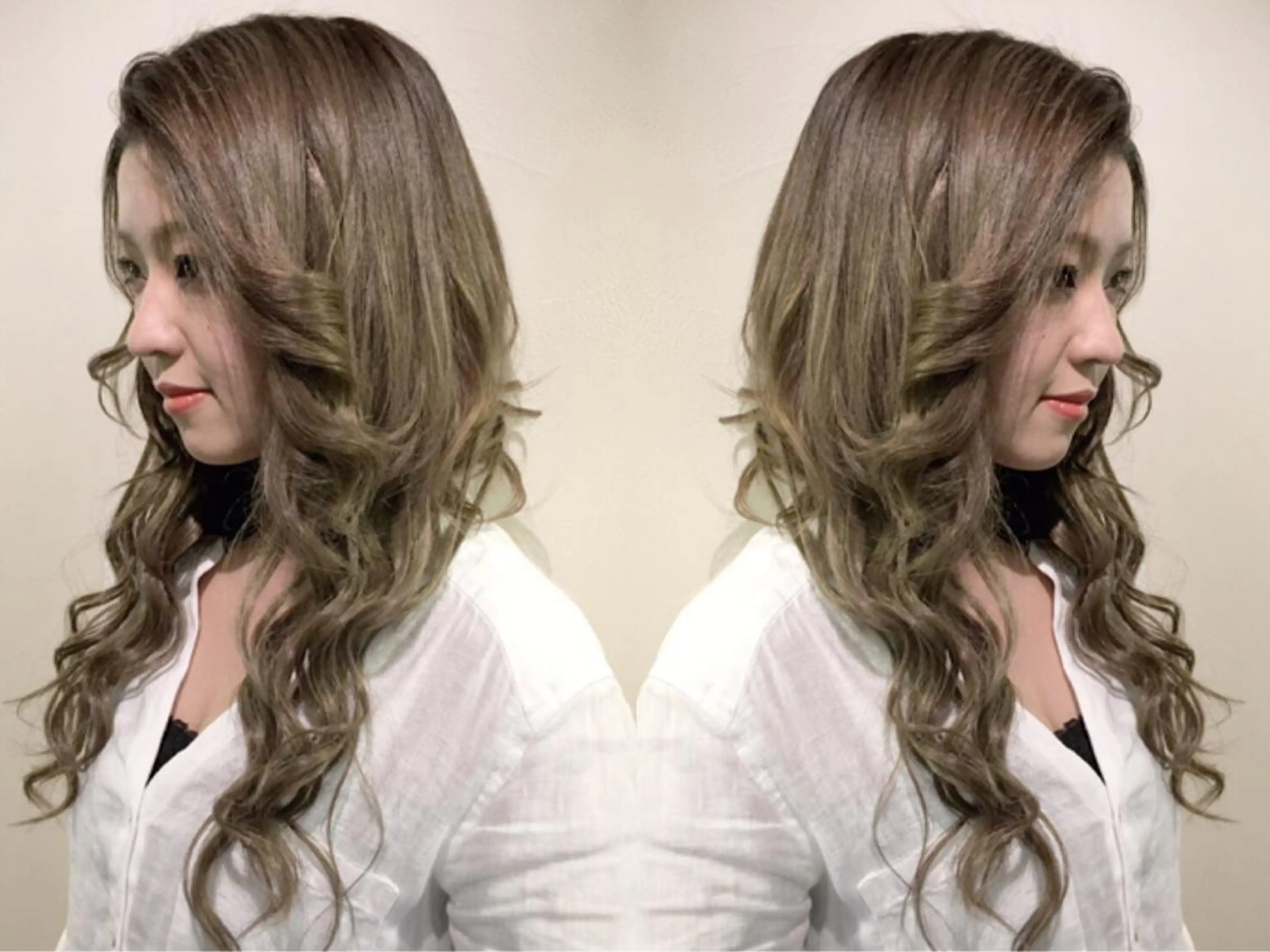 ロング ヘアアレンジ ケアブリーチ&シール エクステの店和田翔莉のヘアスタイル