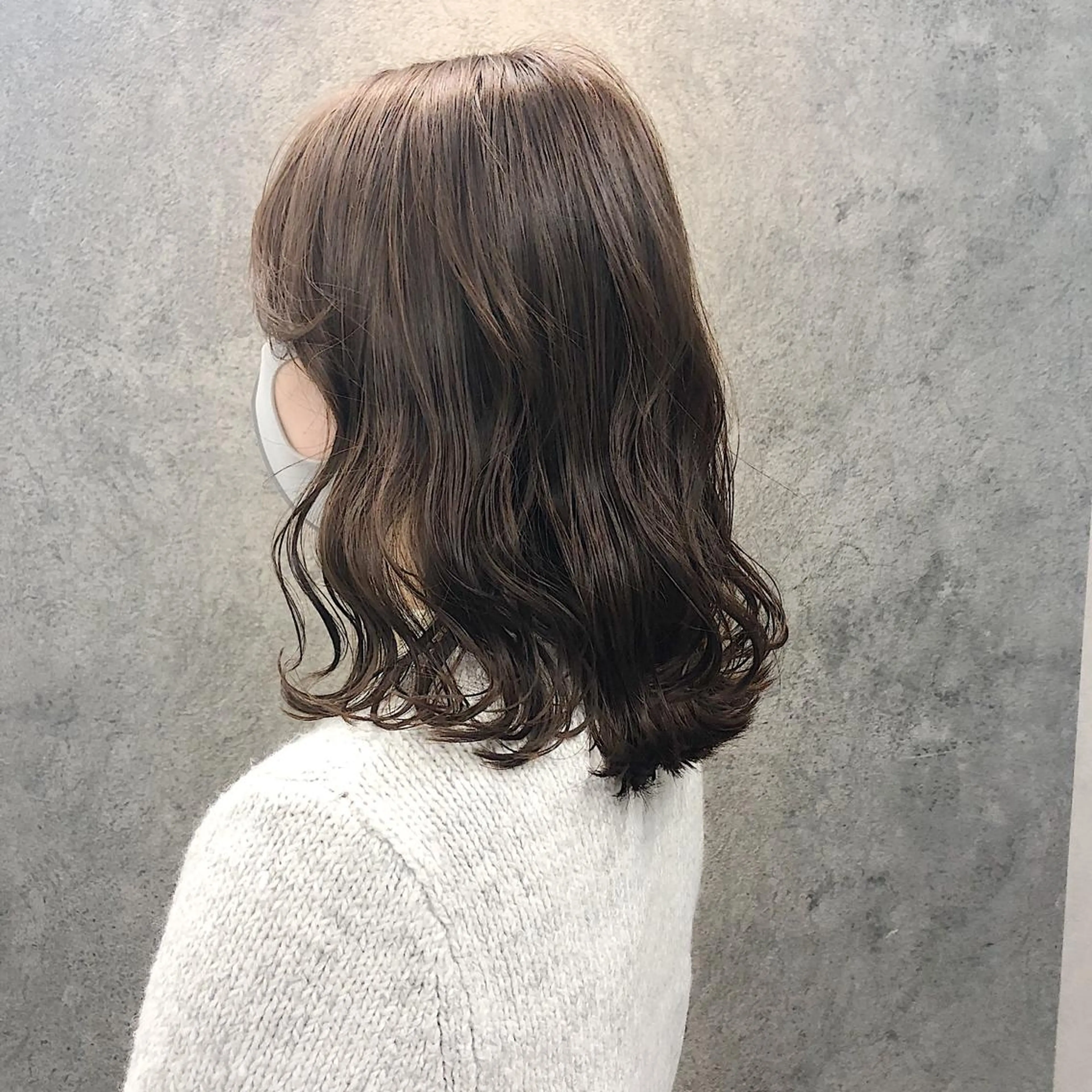 セミロング カット ヘアカラー トリートメント 所渉/韓国レイヤー /ウルフカットのヘアスタイル