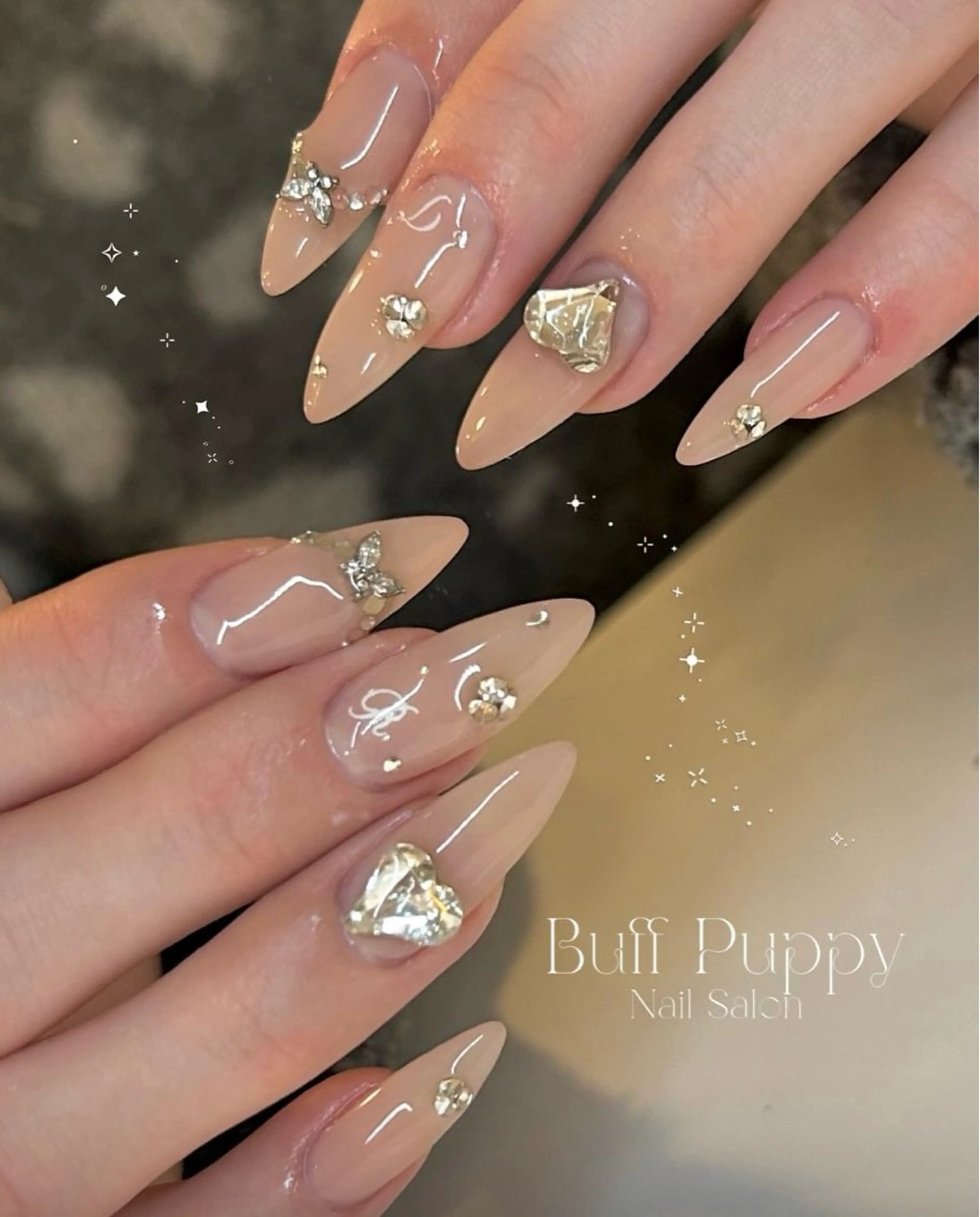 ネイル ハンドネイル Sae BuffPuppyのネイルデザイン