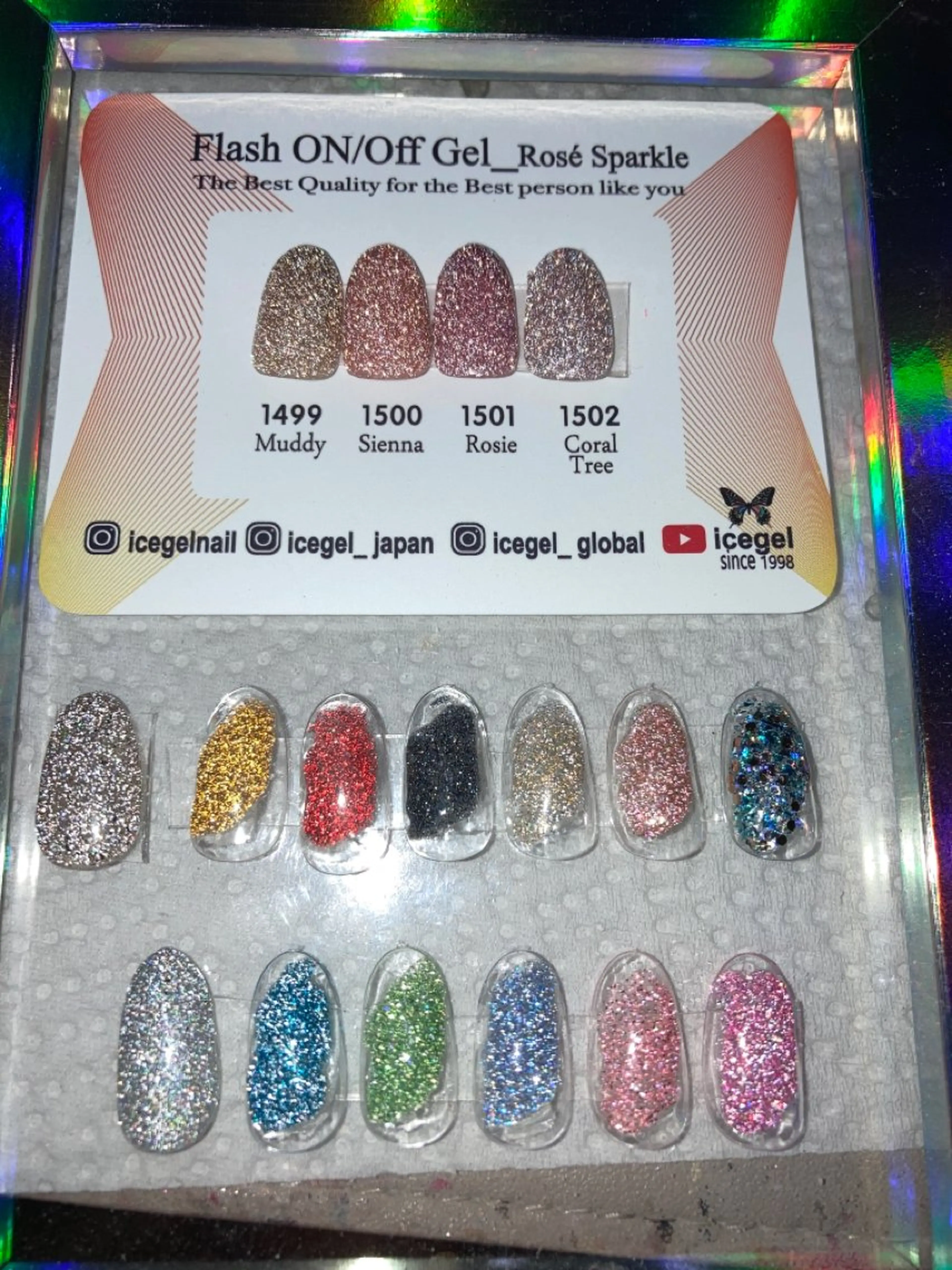 ネイル フラッシュネイル Legit nail salonのネイルデザイン