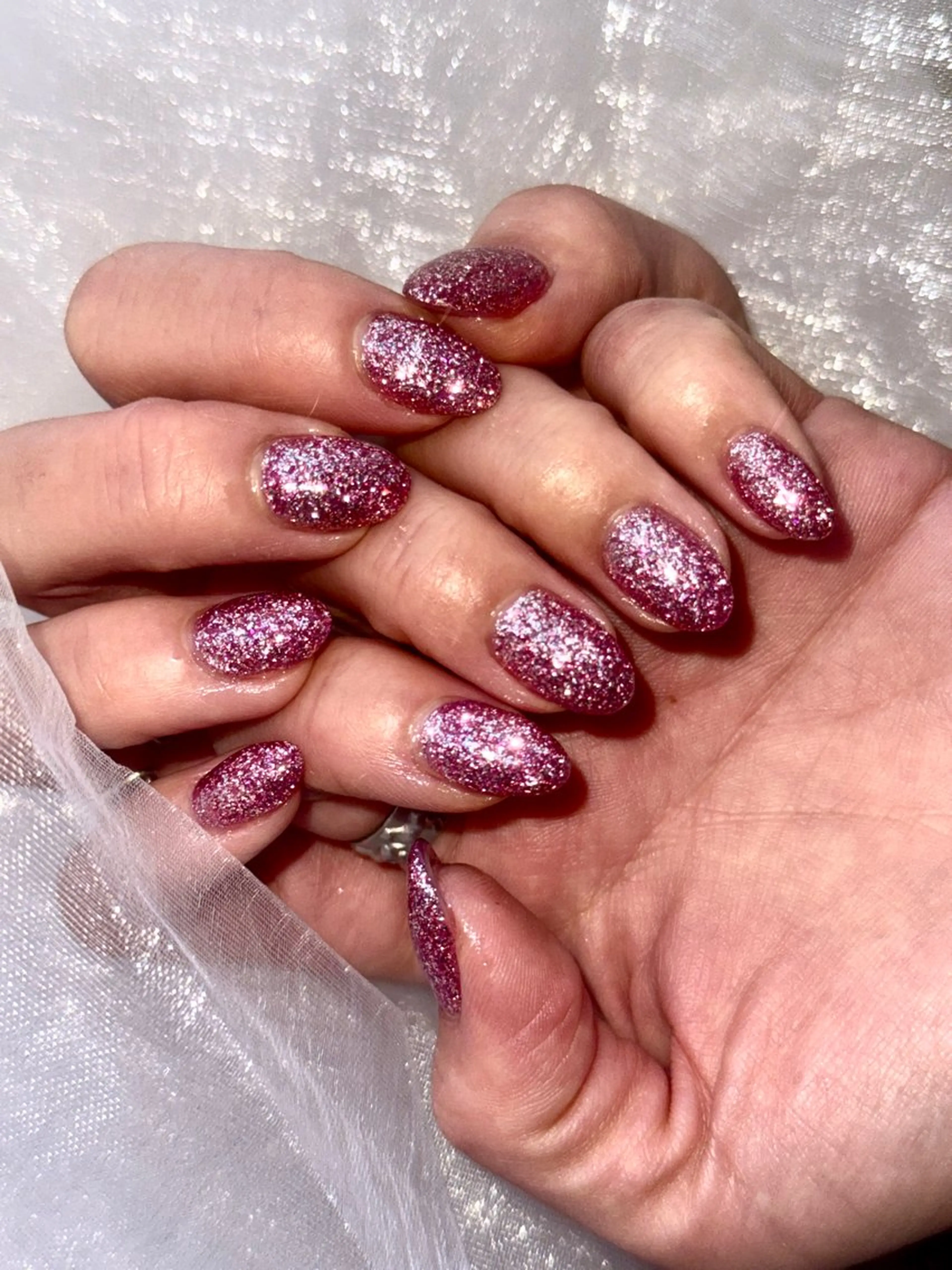 【25日限定】キラキラフラッシュワンカラー🩷（オフ込み）フィルイン\パラジェルの写真