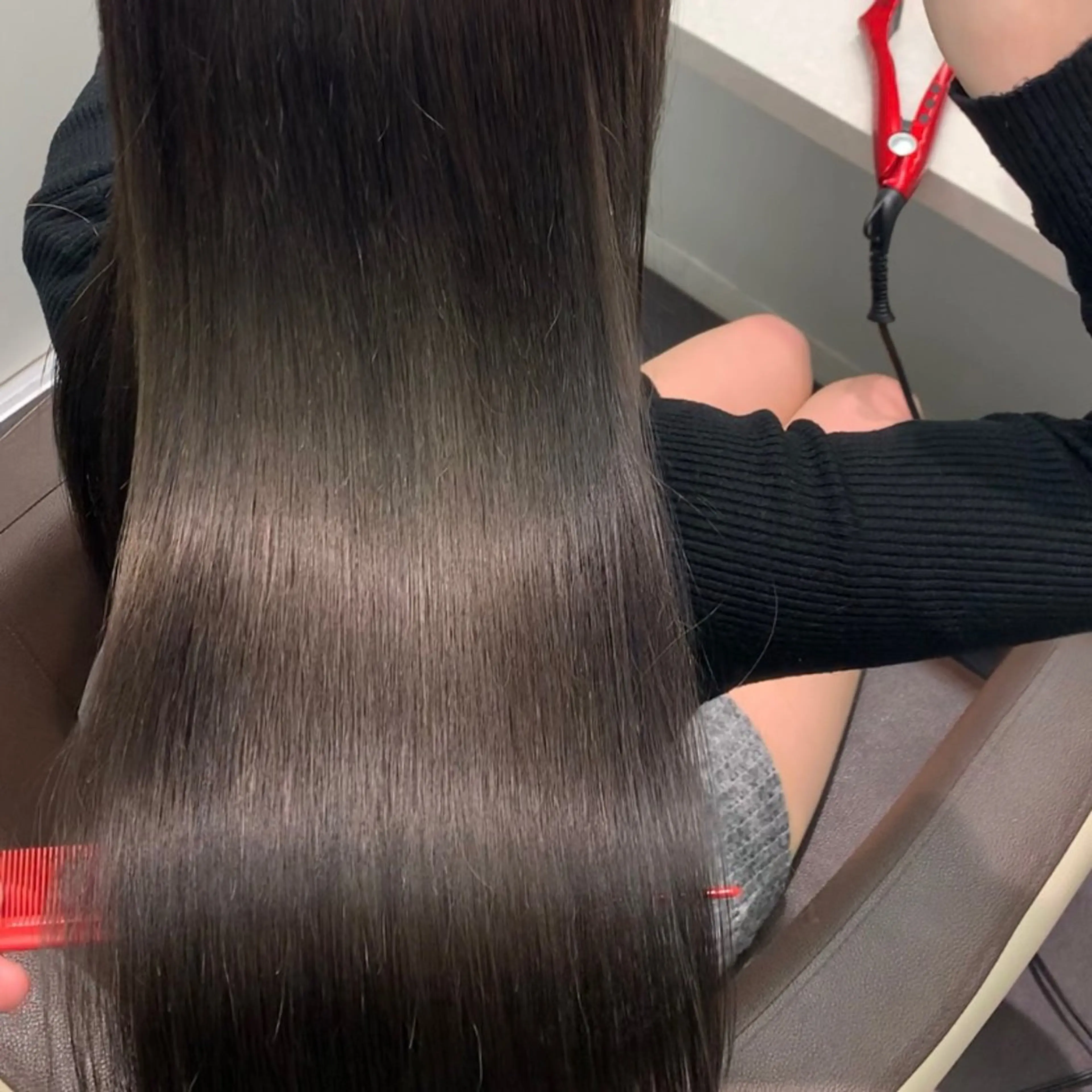 ロング カット ヘアカラー トリートメント れい🫧 ハイトーン特化のヘアスタイル