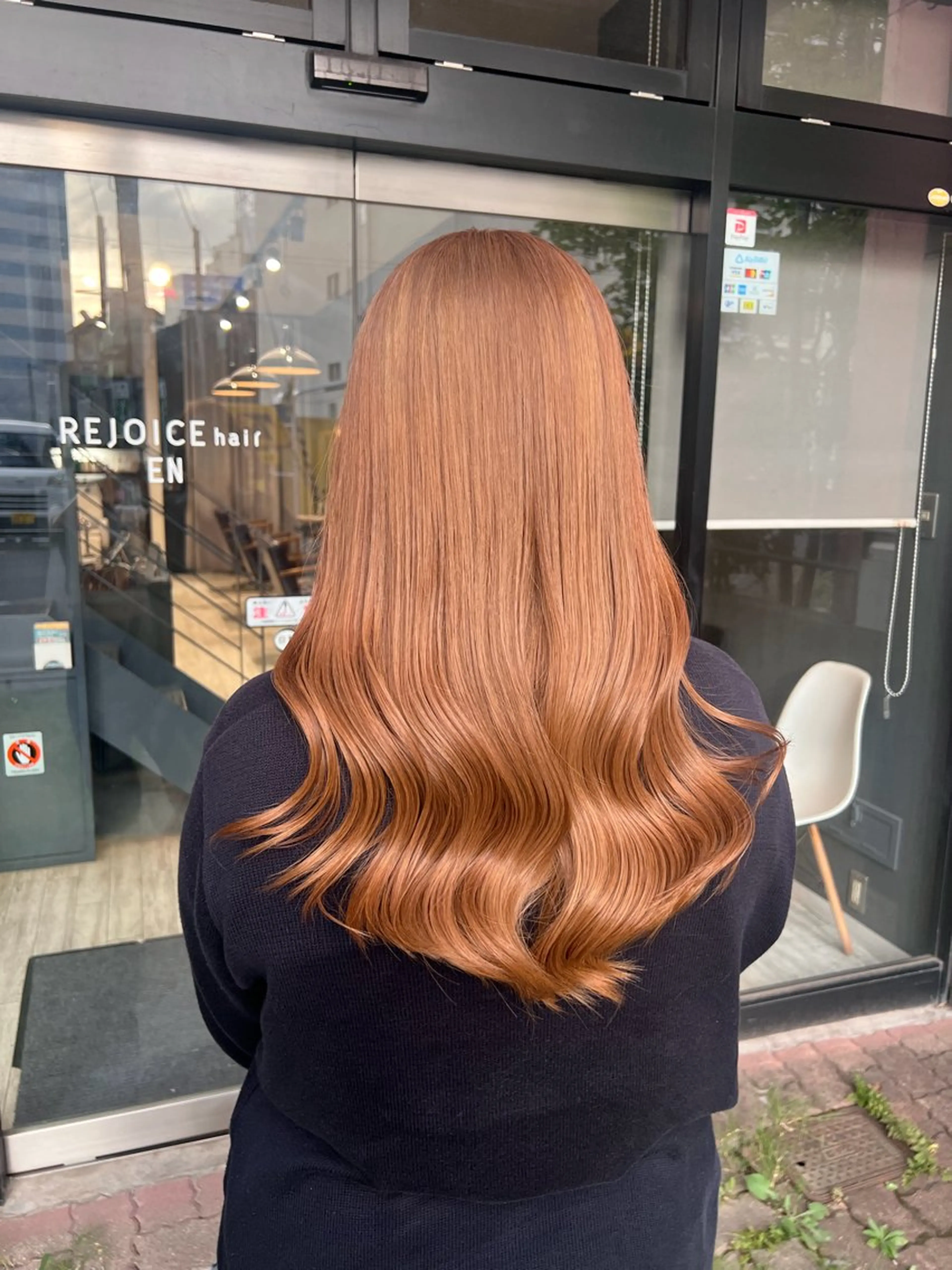 カラー ブリーチ ヘアカラー トリートメント ayumi / 郡山/暖色カラーのヘアスタイル