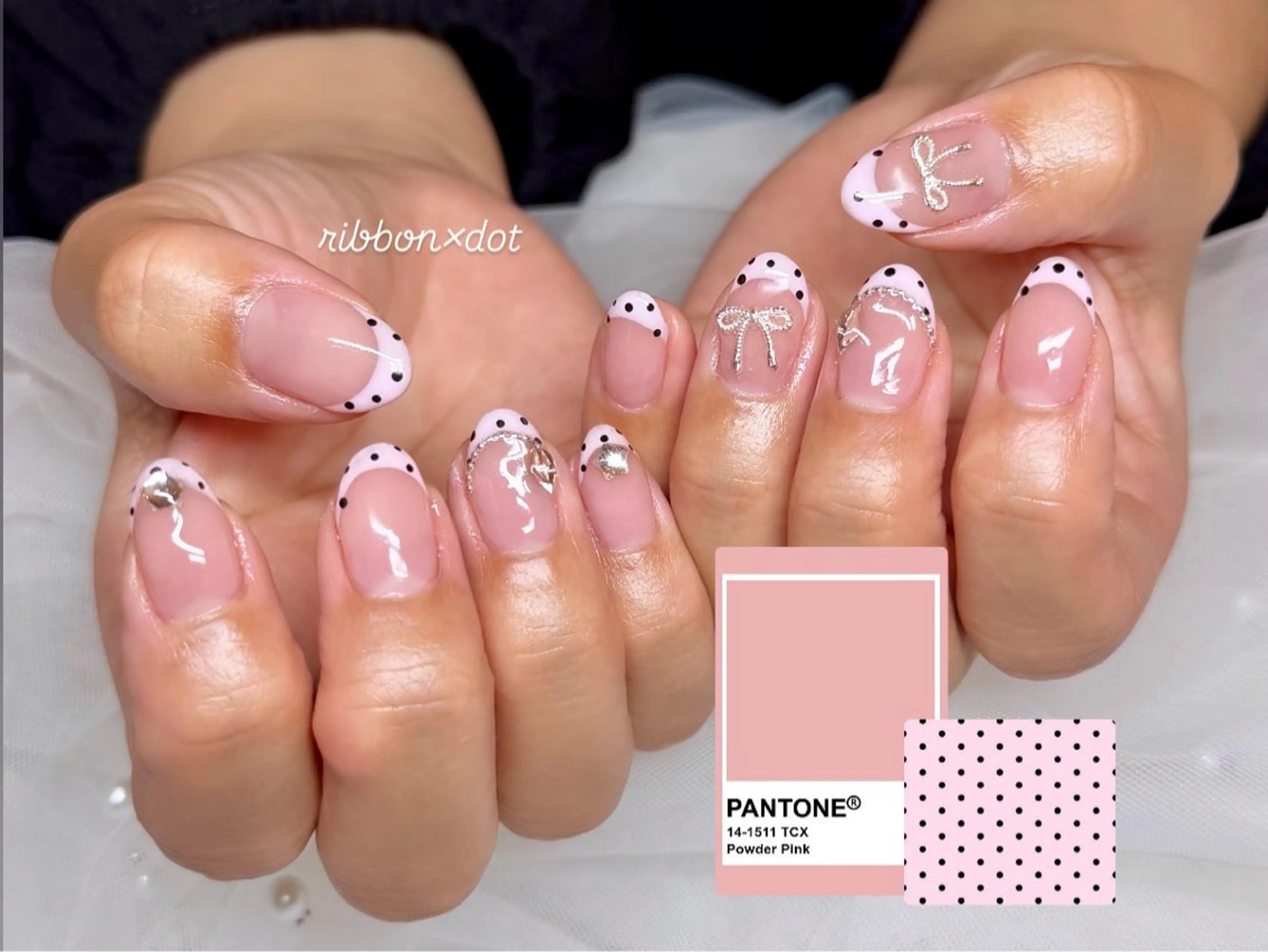ネイル ドット ハンドネイル HazeGrass NAILのネイルデザイン